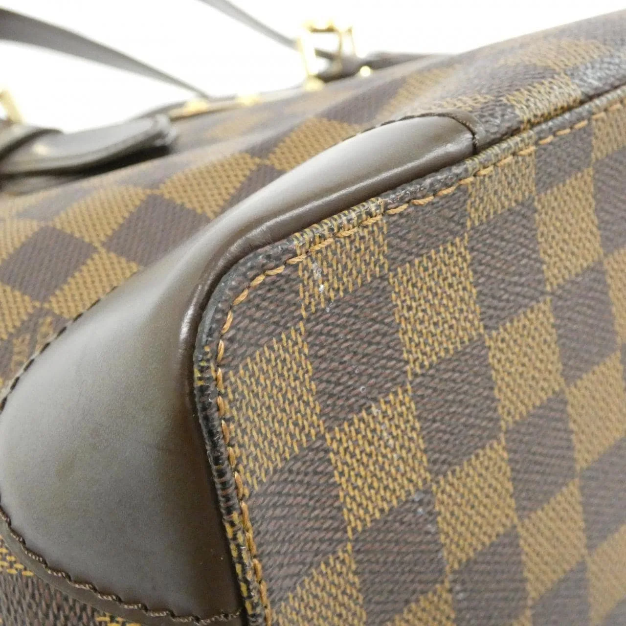 LOUIS VUITTON N51204 Handbag Damier 黑色 Damier 中古品A - 縮圖 3