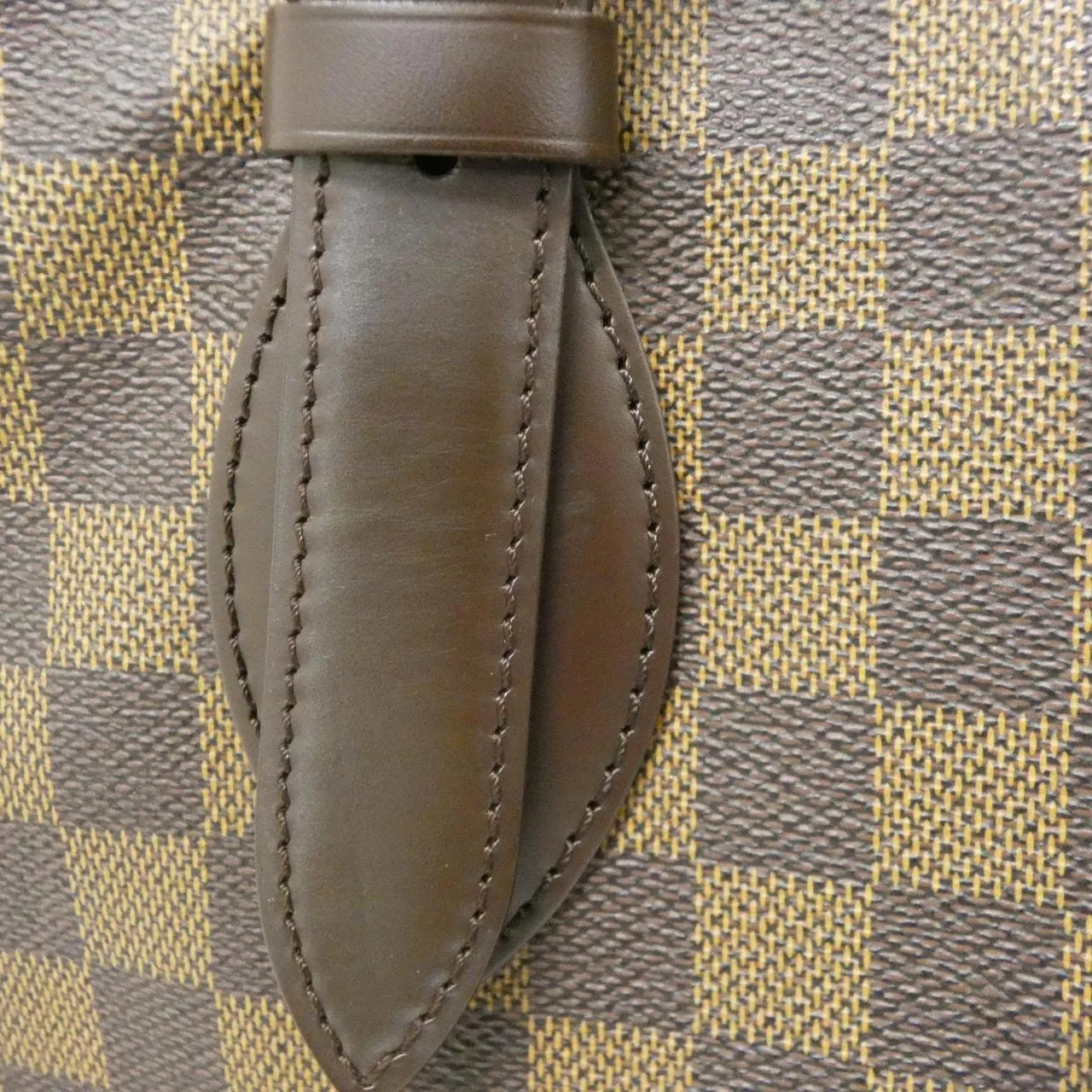 LOUIS VUITTON N51204 Handbag Damier 黑色 Damier 中古品A - 縮圖 5