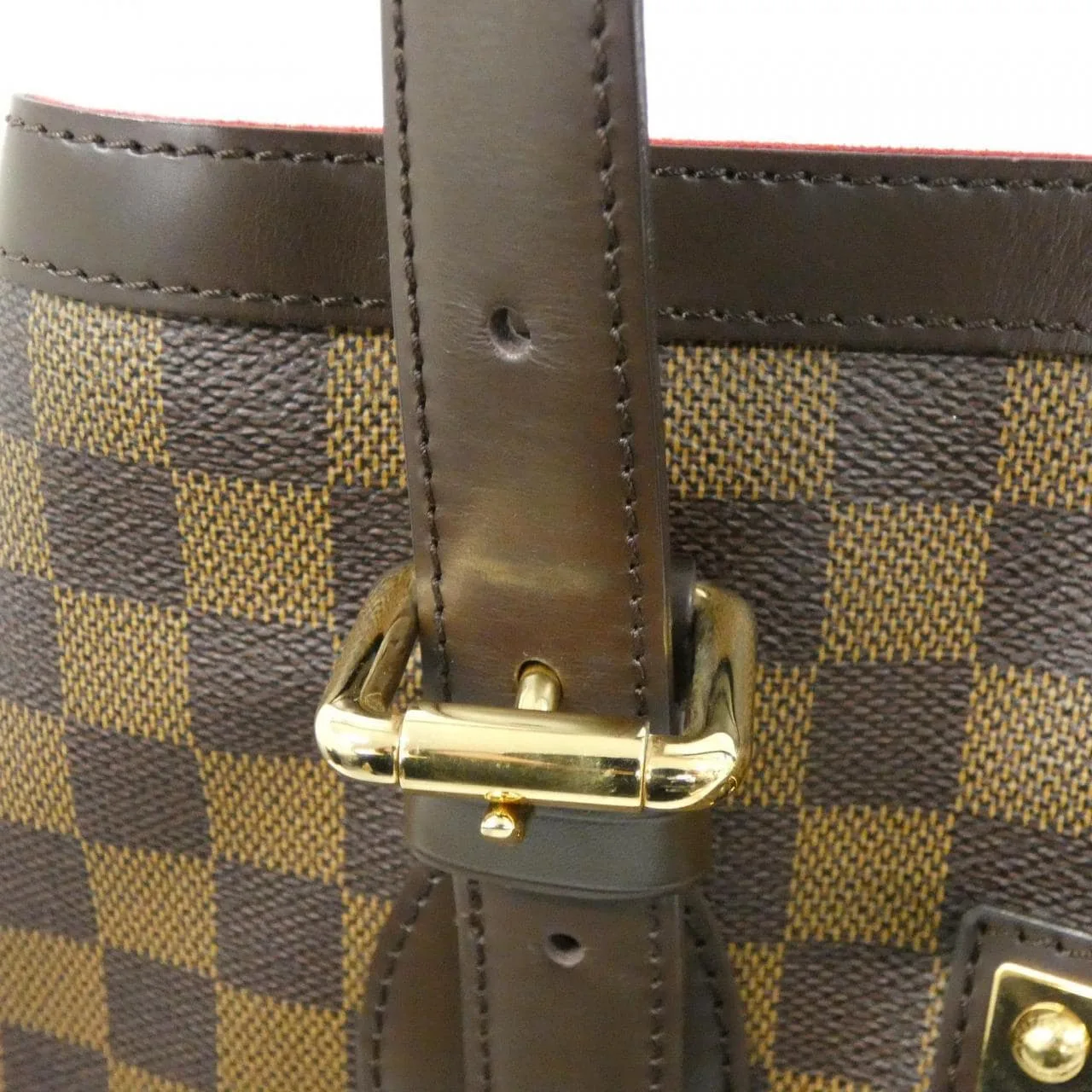 LOUIS VUITTON N51204 Handbag Damier 黑色 Damier 中古品A - 縮圖 8