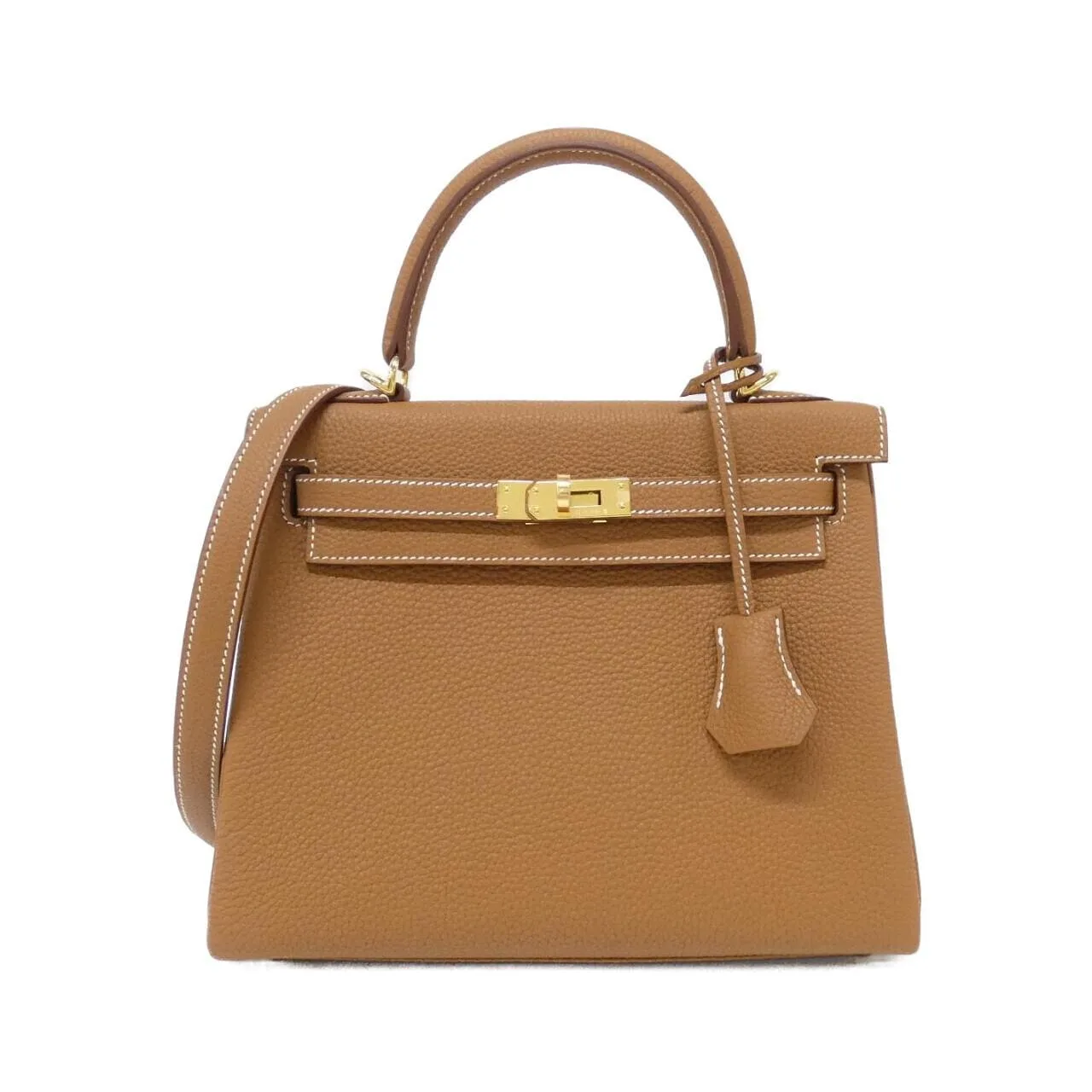 HERMES Kelly 044624CC Handbag Togo