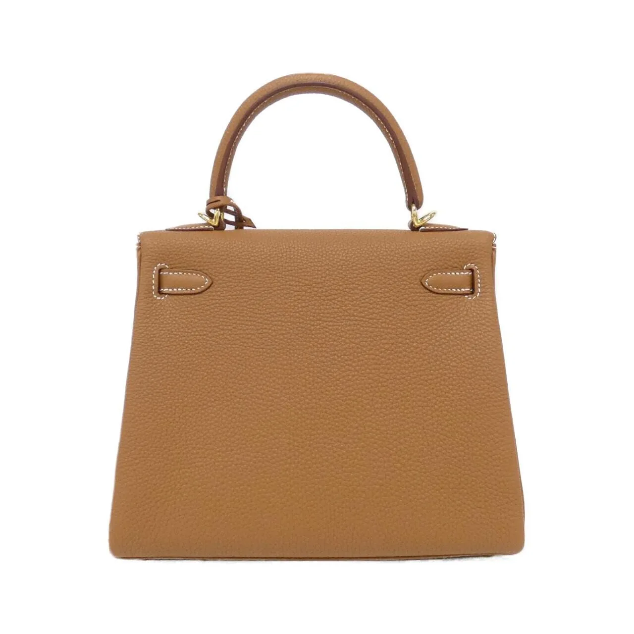 HERMES Kelly 044624CC Handbag Togo Gold Togo Leather Unused - Thumbnail 2