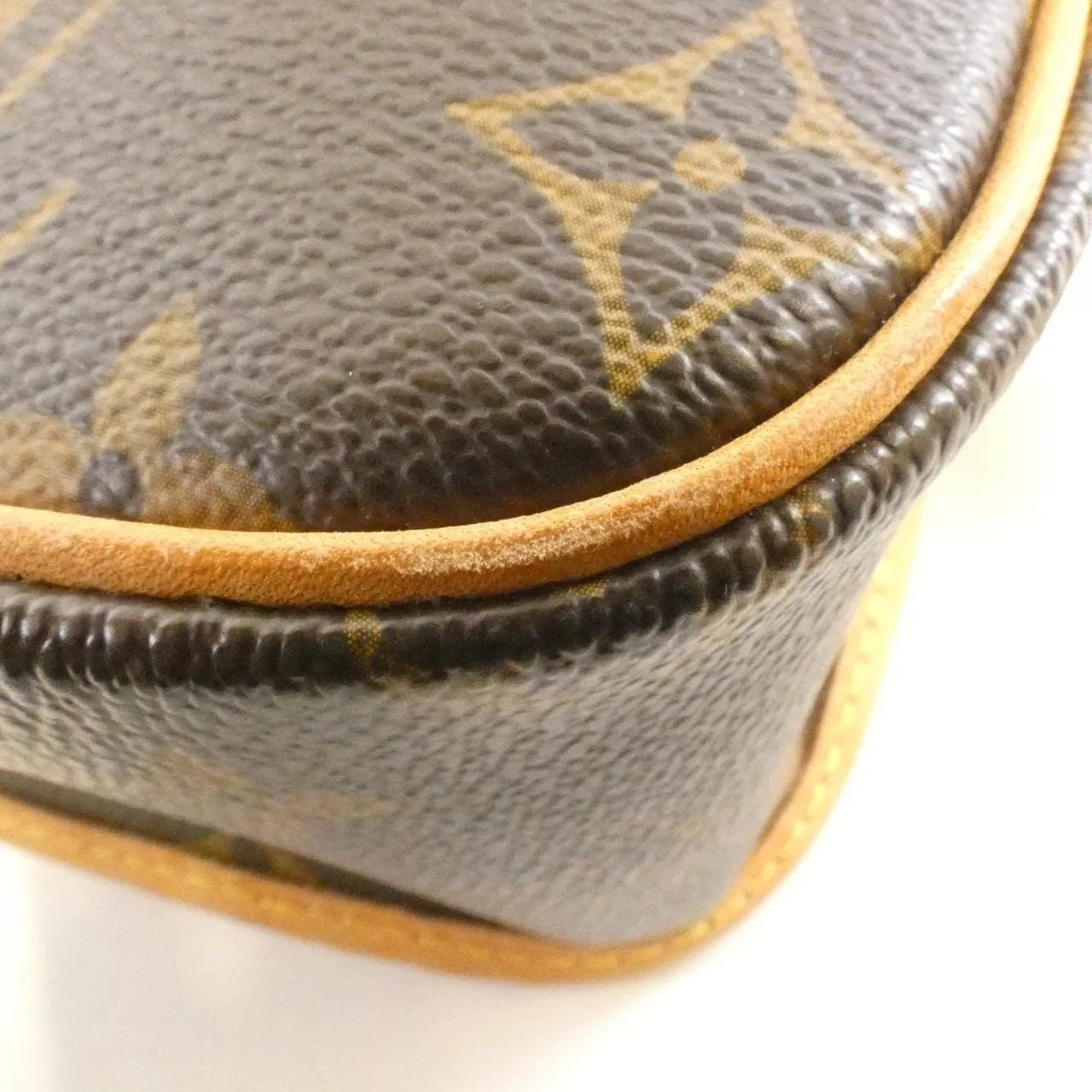 LOUIS VUITTON M42250 Shoulder Monogram 黑色 Monogram 中古品B - 縮圖 3