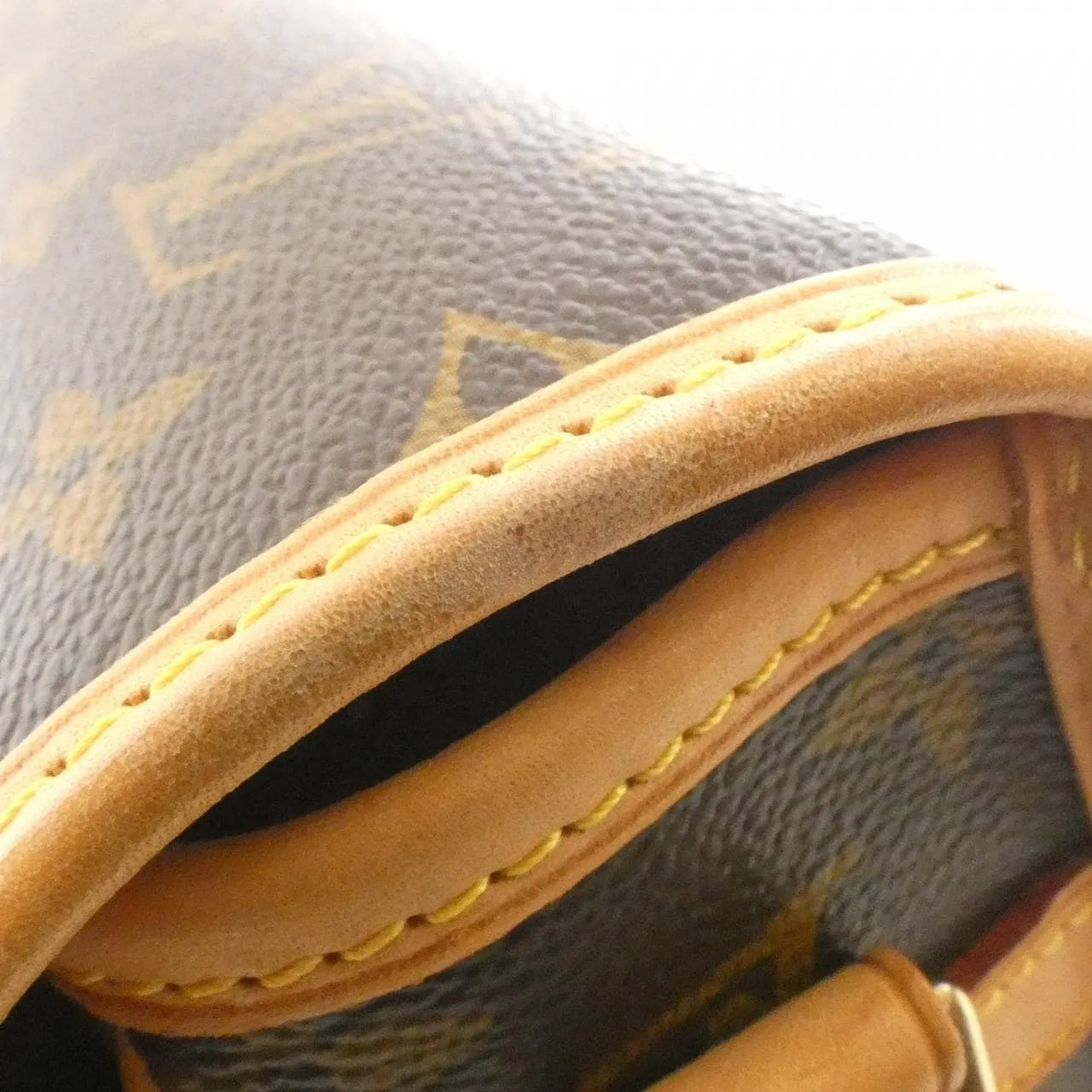 LOUIS VUITTON M42250 Shoulder Monogram 黑色 Monogram 中古品B - 縮圖 5