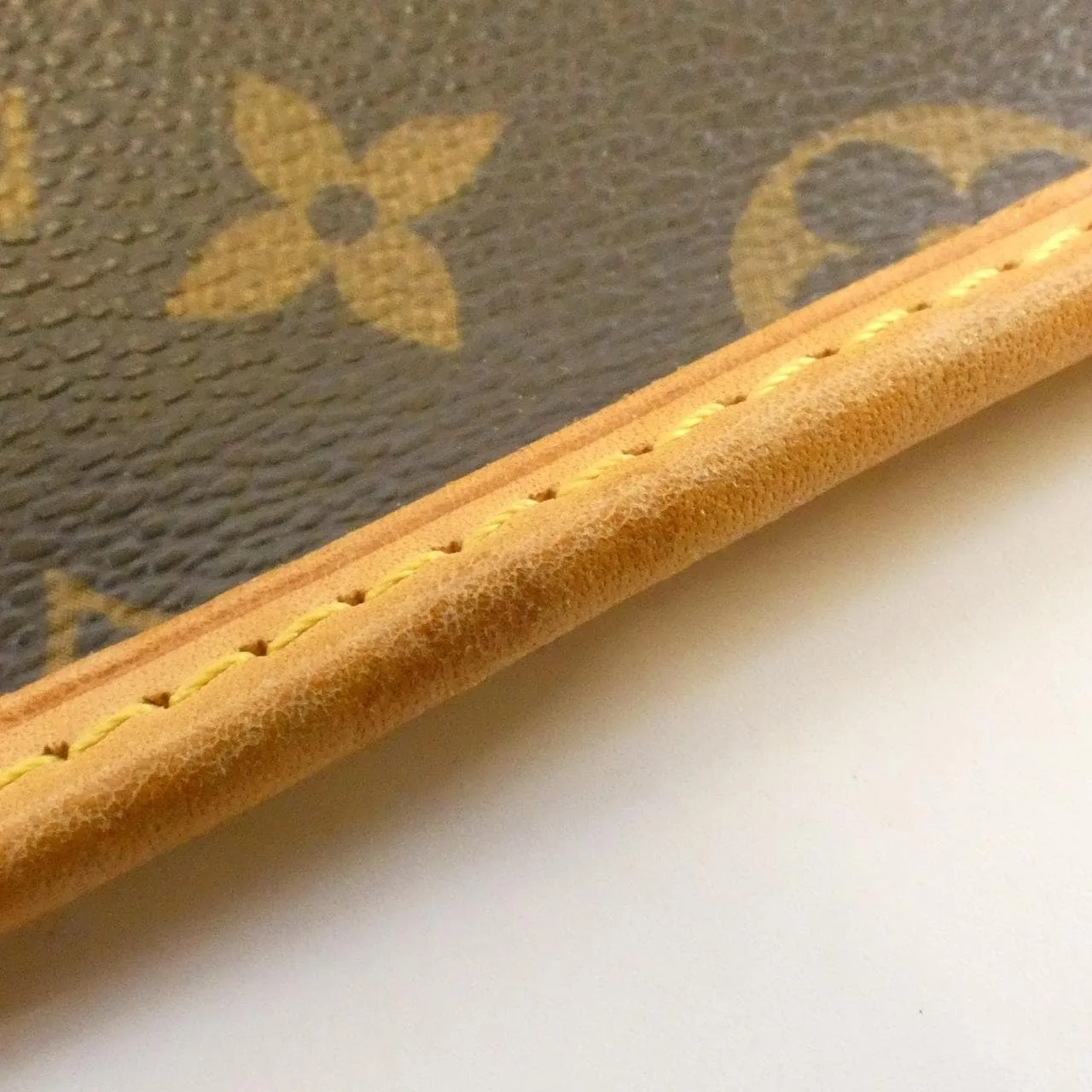 LOUIS VUITTON M42250 Shoulder Monogram 黑色 Monogram 中古品B - 縮圖 6