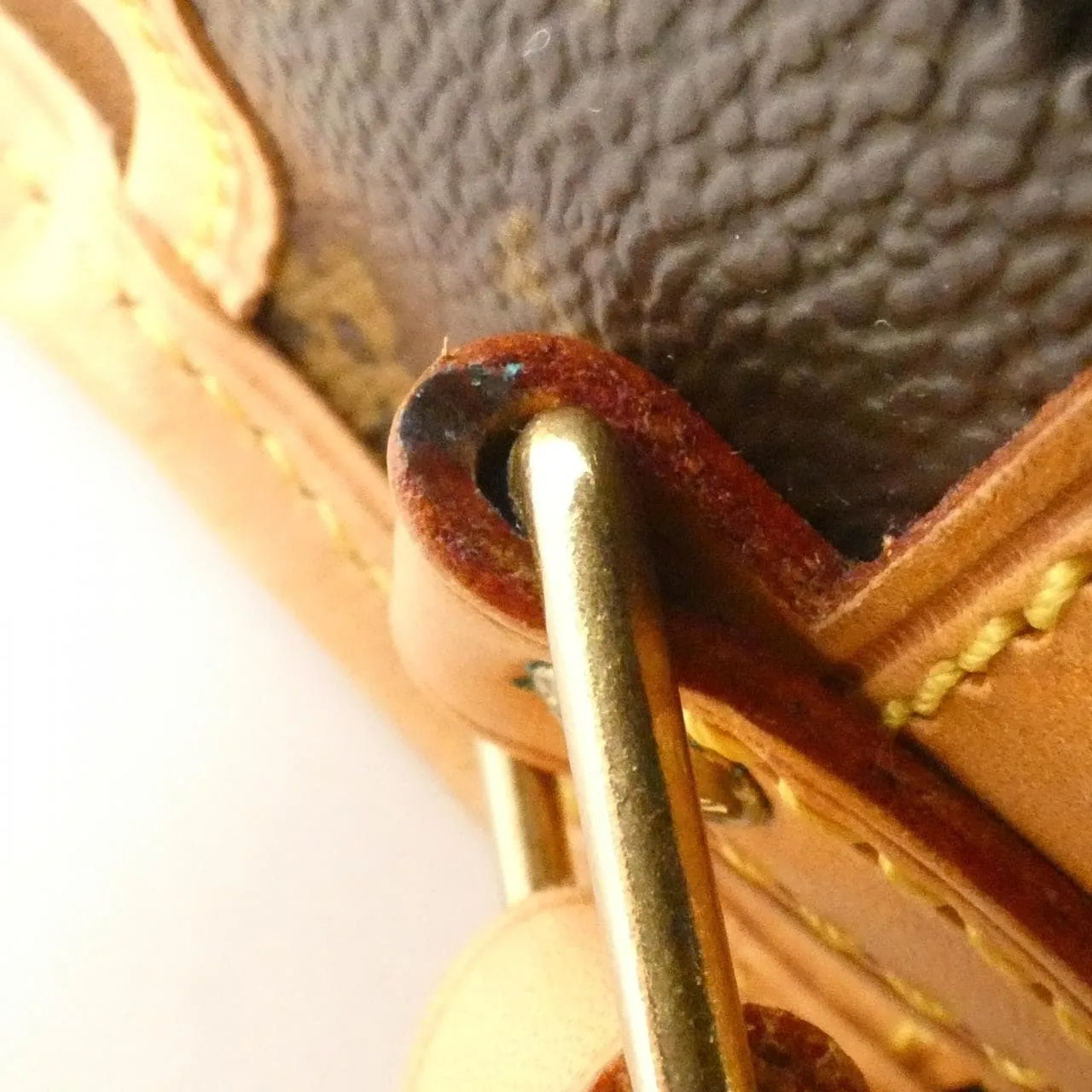 LOUIS VUITTON M42250 Shoulder Monogram 黑色 Monogram 中古品B - 縮圖 8