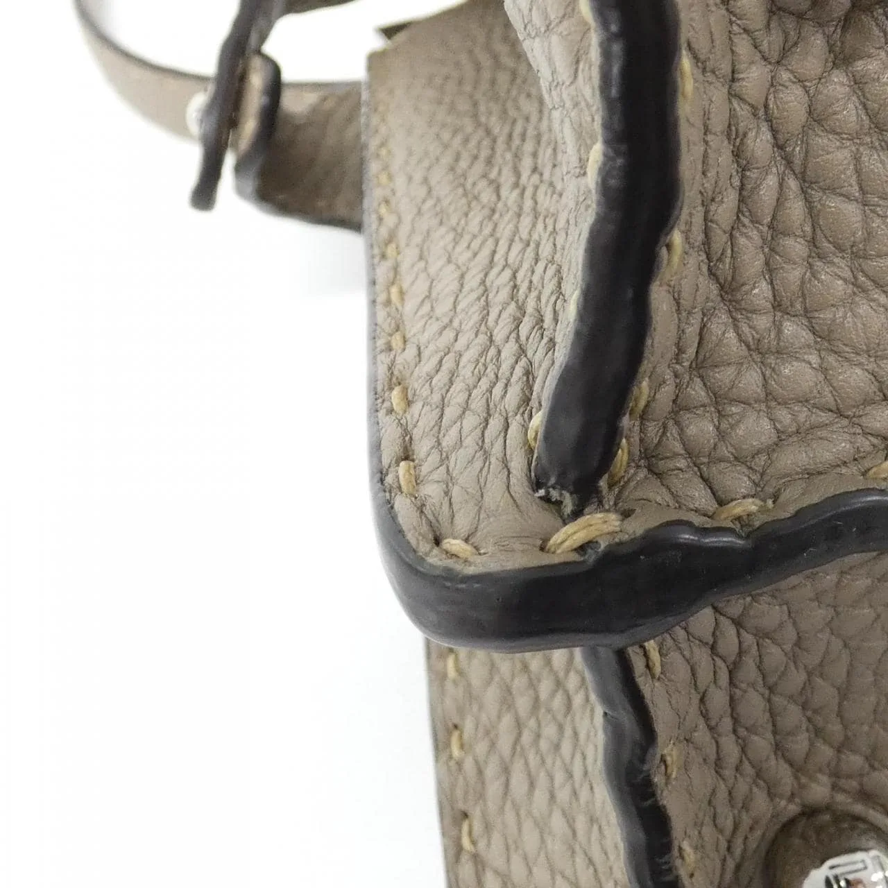 FENDI Peekaboo 8BN327 ADYL Handbag Black Rank A - Thumbnail 2