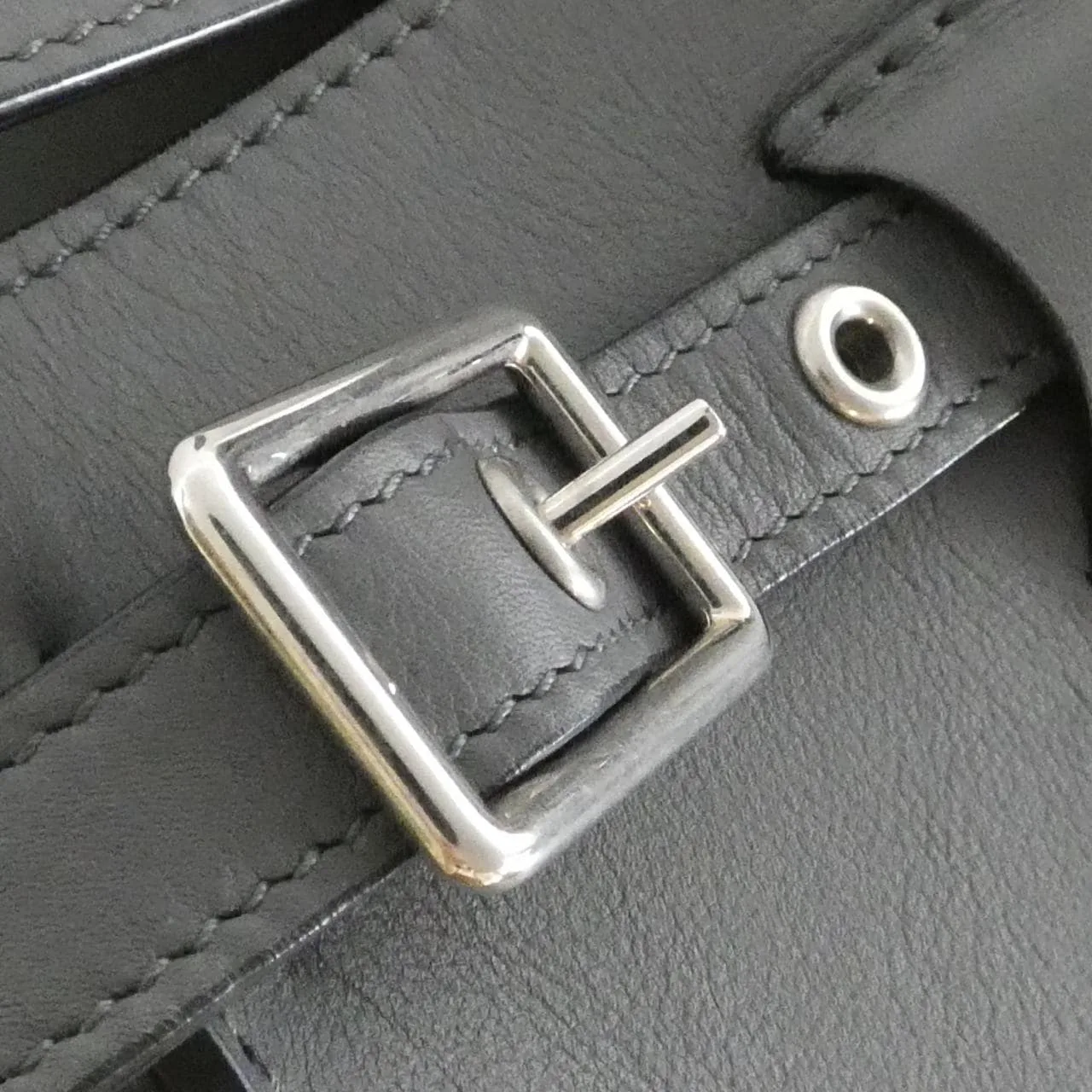 CELINE Luggage 189343A4T Shoulder 黑色 中古品B - 縮圖 6