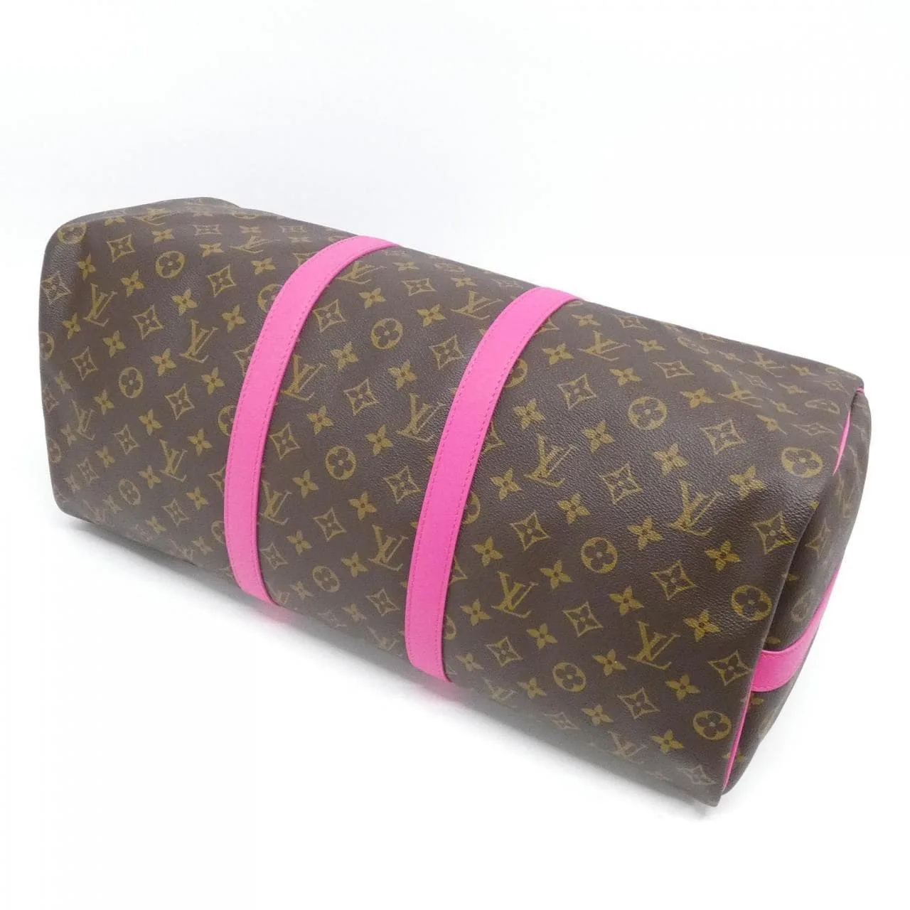 LOUIS VUITTON Keepall M46773 Boston Monogram 黑色 Monogram 中古品A - 縮圖 2