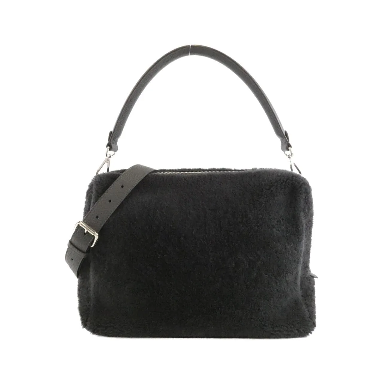FENDI Baguette 7VA667 AVV1 Shoulder Black