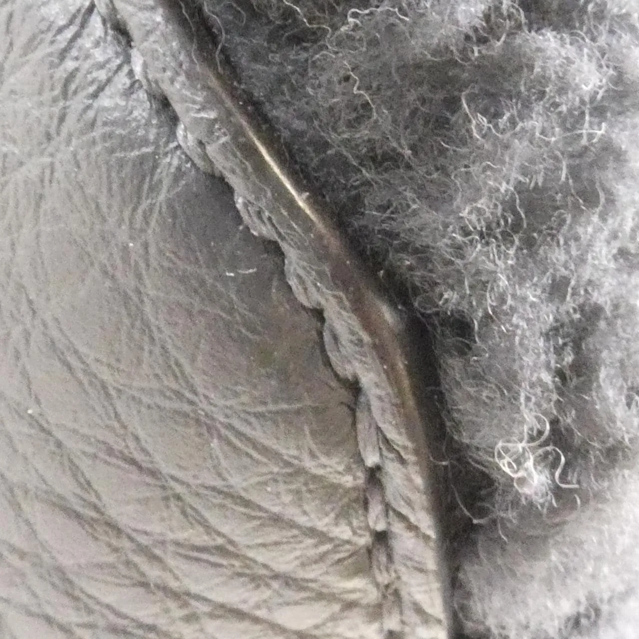 FENDI Baguette 7VA667 AVV1 Shoulder 黑色 中古品A - 縮圖 3