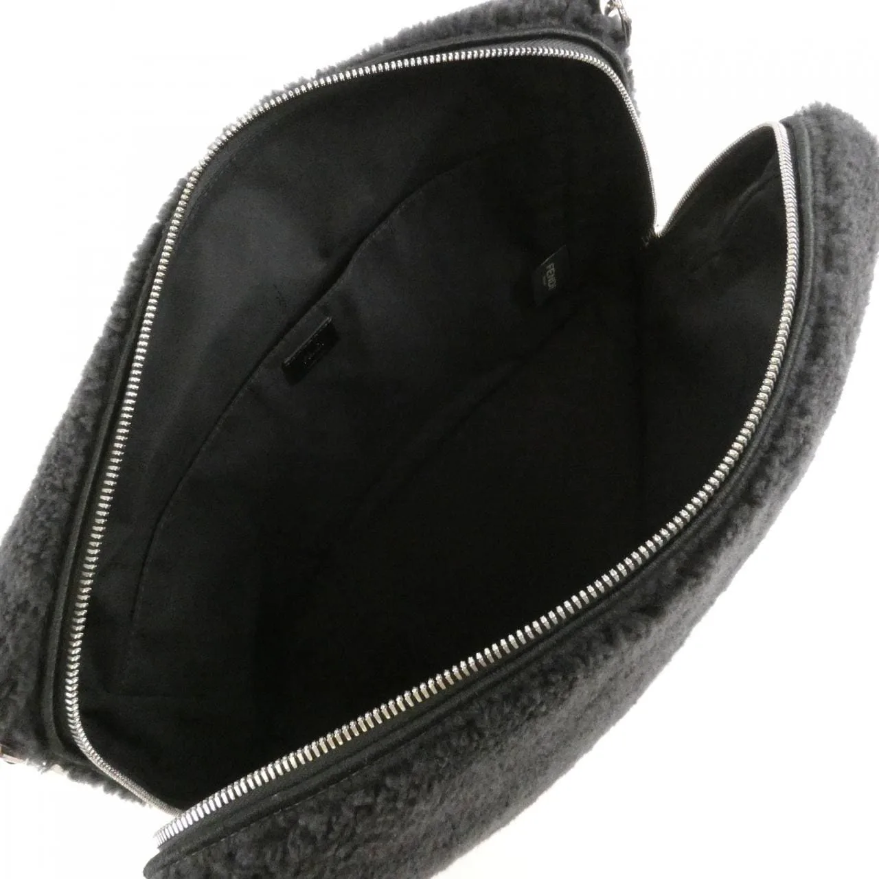 FENDI Baguette 7VA667 AVV1 Shoulder 黑色 中古品A - 縮圖 8