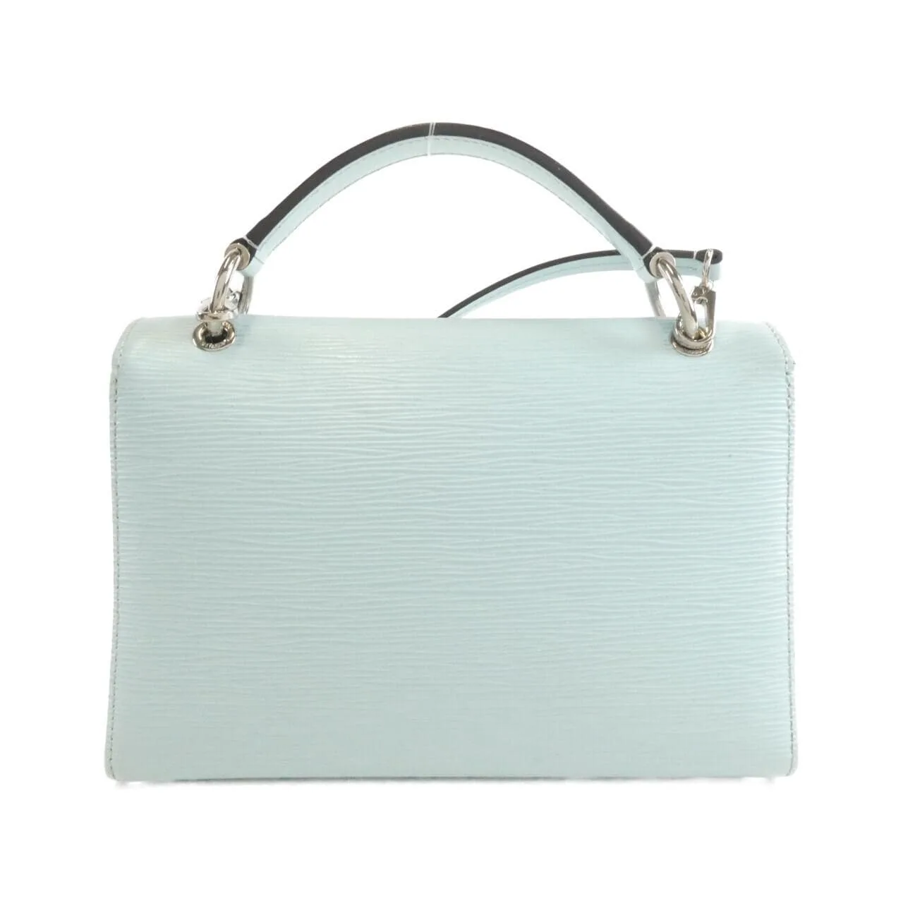 LOUIS VUITTON Pochette M55981 手提包 Epi 黑色 Epi 中古品B - 縮圖 2