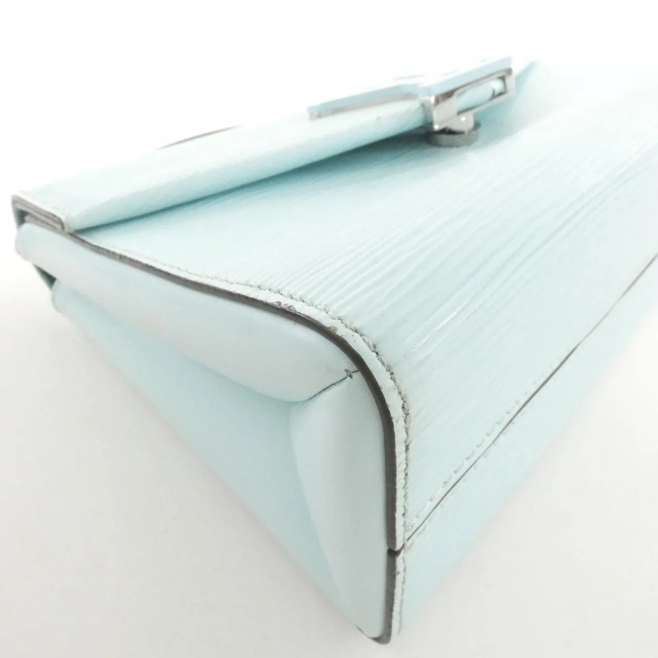 LOUIS VUITTON Pochette M55981 手提包 Epi 黑色 Epi 中古品B - 縮圖 3