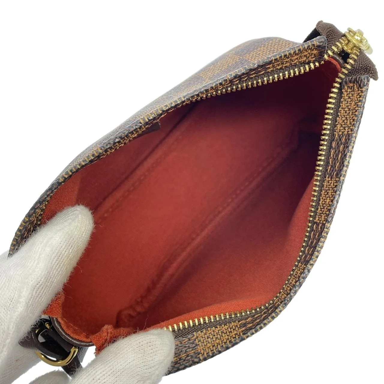 LOUIS VUITTON N51982 Pouch Damier Black Damier Rank A - Thumbnail 5