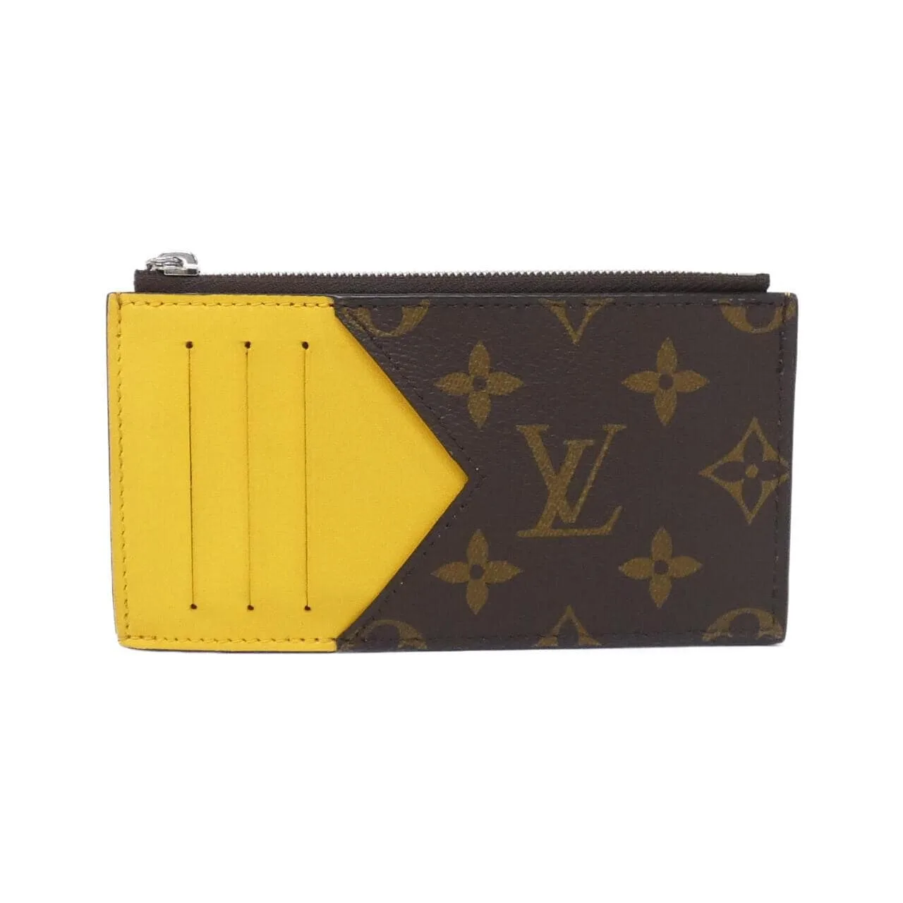 LOUIS VUITTON M82910 Coin Case Monogram Black
