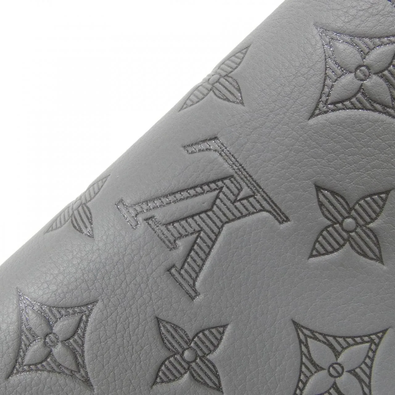 LOUIS VUITTON M81335 Wallet Monogram 黑色 Monogram 中古品A - 縮圖 2