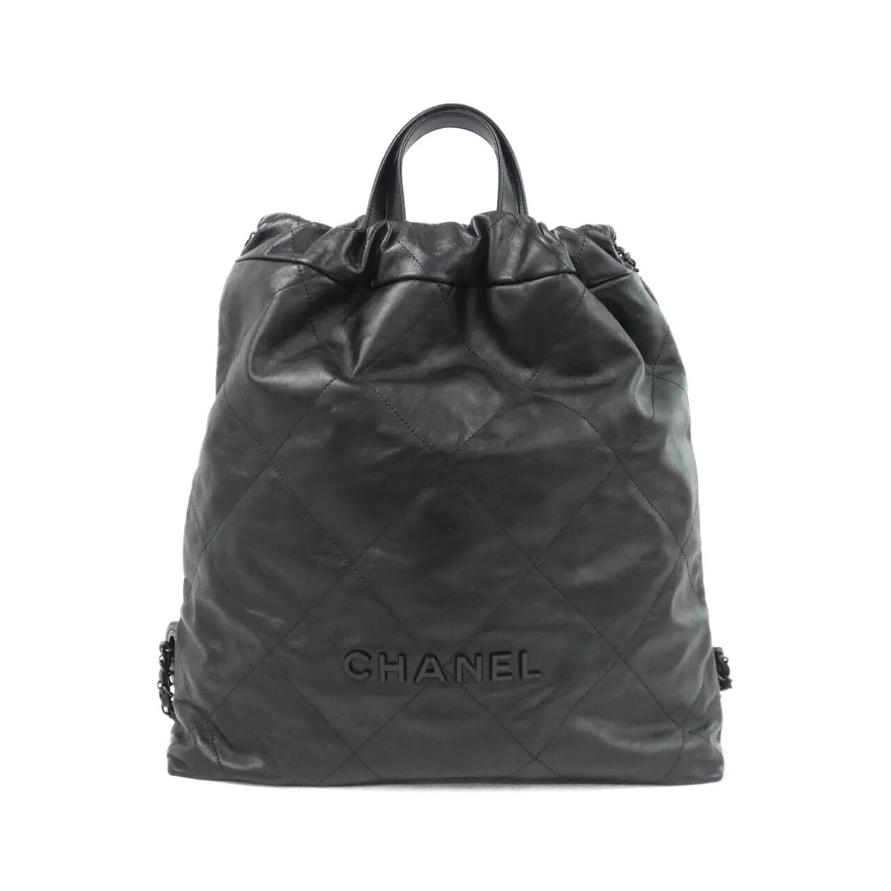 CHANEL Chanel 22 AS3313 Backpack Black