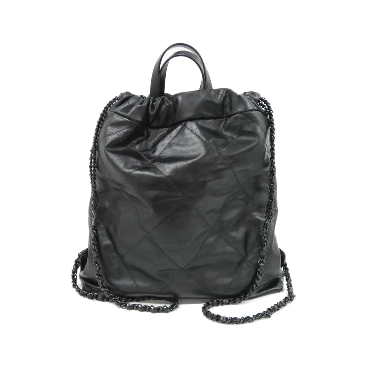 CHANEL Chanel 22 AS3313 Backpack 黑色 中古品A - 縮圖 2