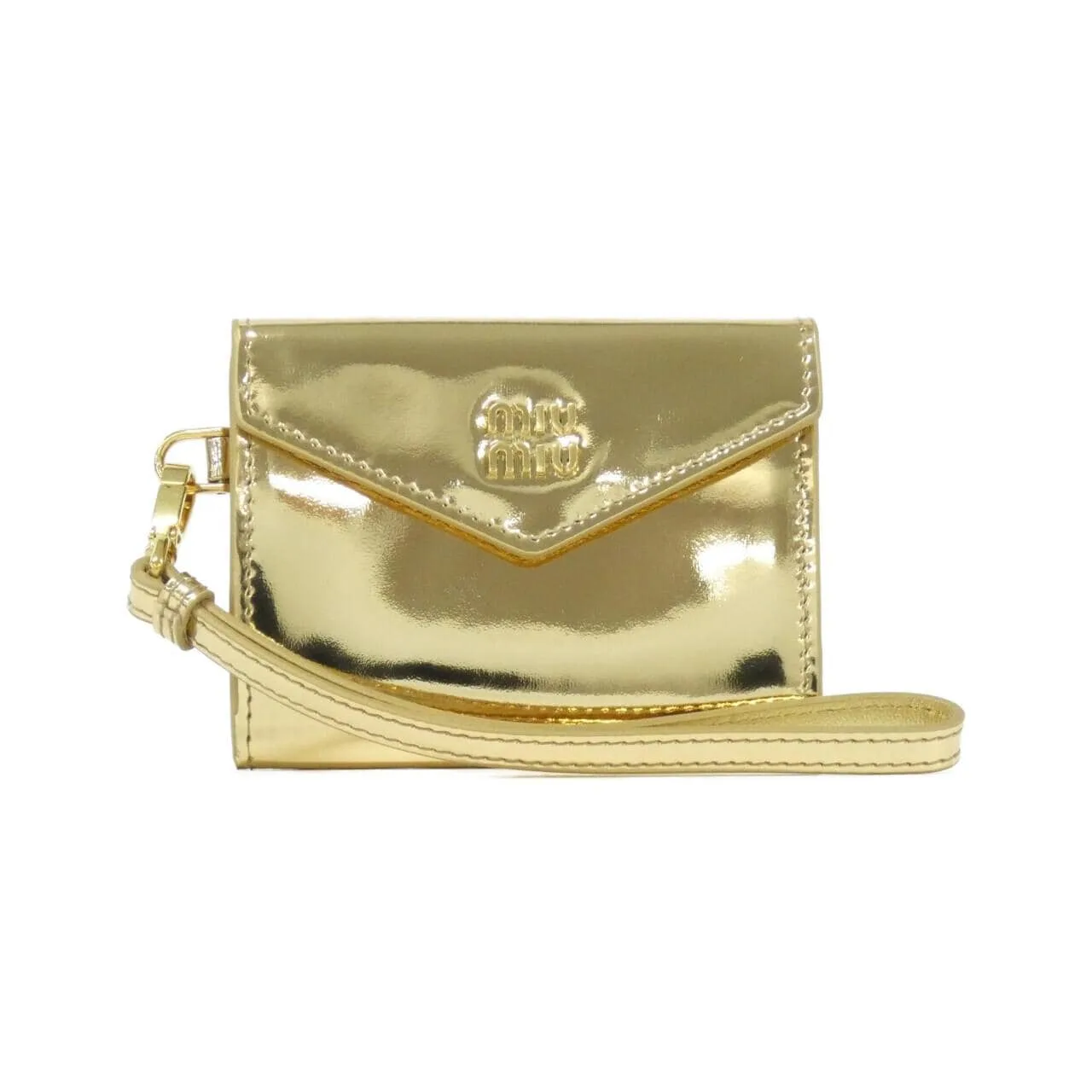 MIU MIU 5MF036 Card Case Leather