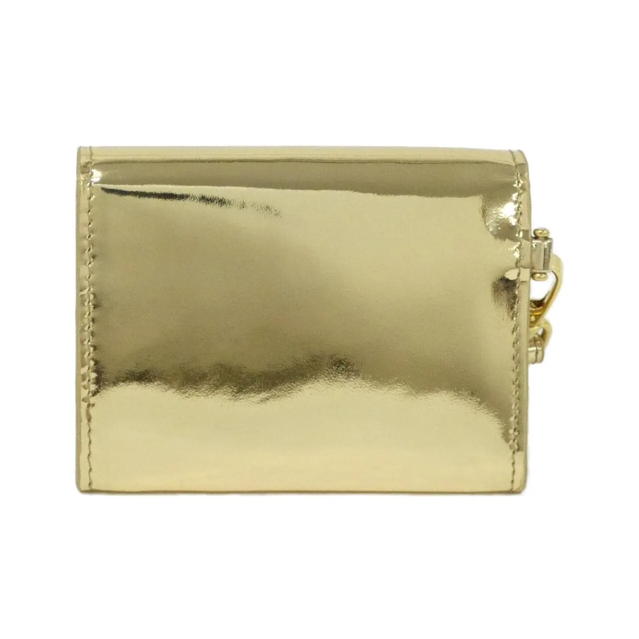 MIU MIU 5MF036 Card Case Leather Black Leather Rank A - Thumbnail 2