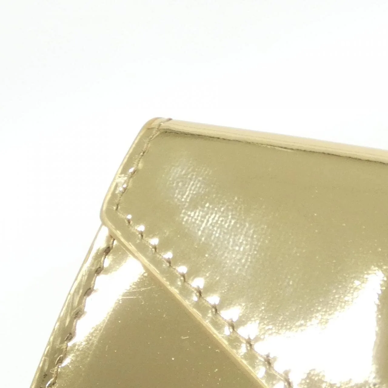 MIU MIU 5MF036 Card Case Leather Black Leather Rank A - Thumbnail 4