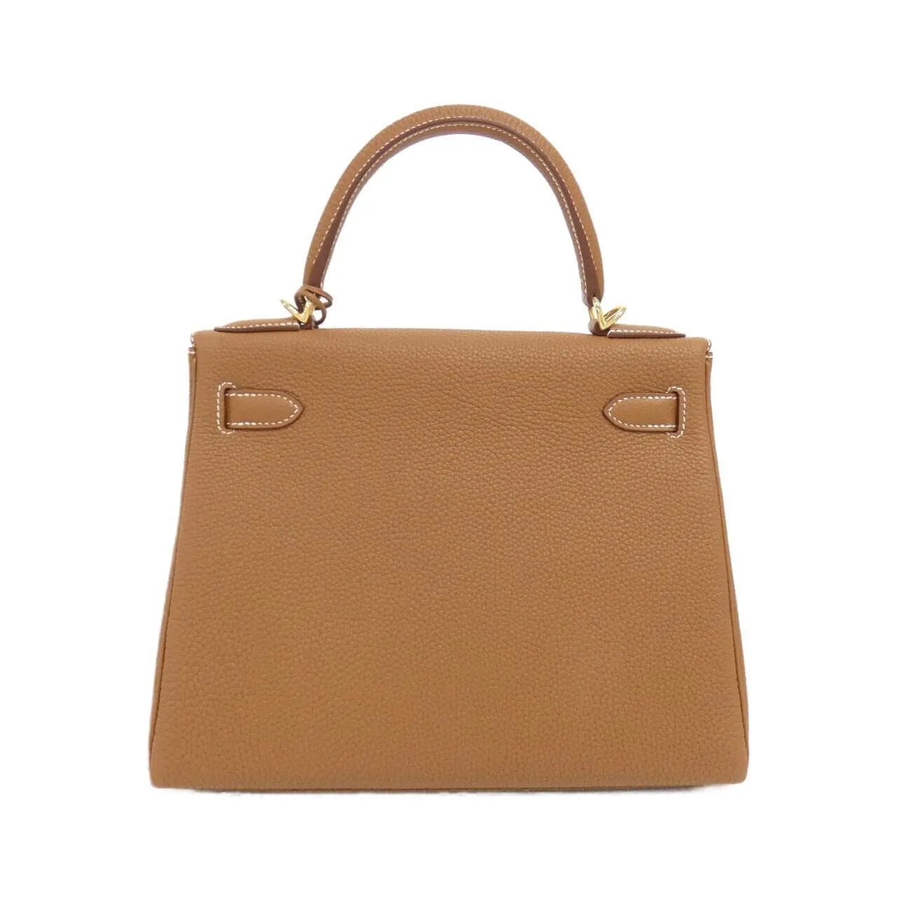 HERMES Kelly 027630CC Handbag Togo Gold Togo Leather Unused - Thumbnail 2