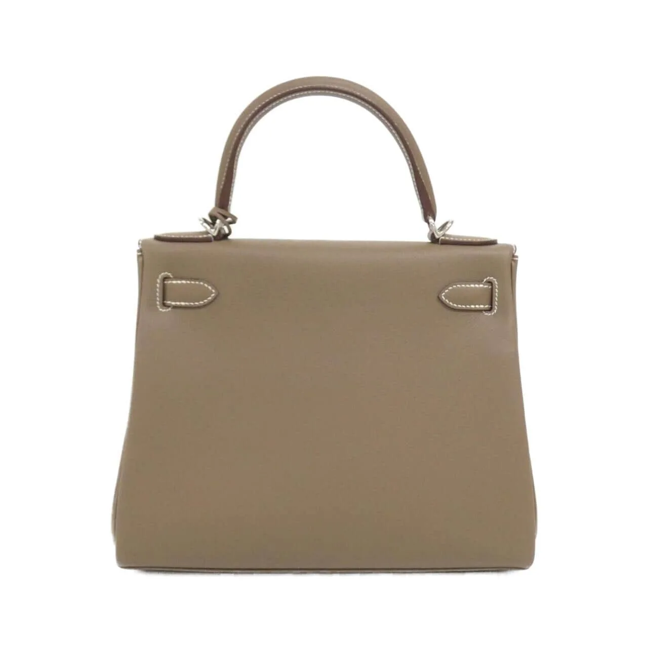 HERMES Kelly 070443CK Handbag Etoupe Unused - Thumbnail 2