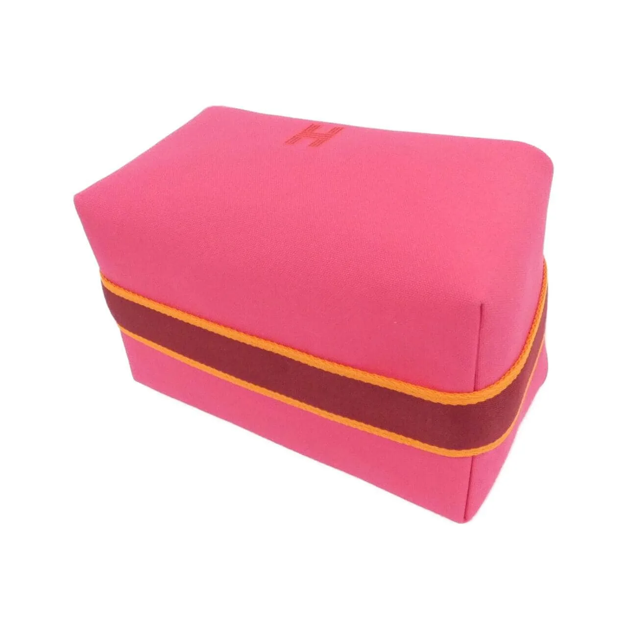 HERMES 103223M Pouch Canvas Black Canvas Rank A - Thumbnail 3