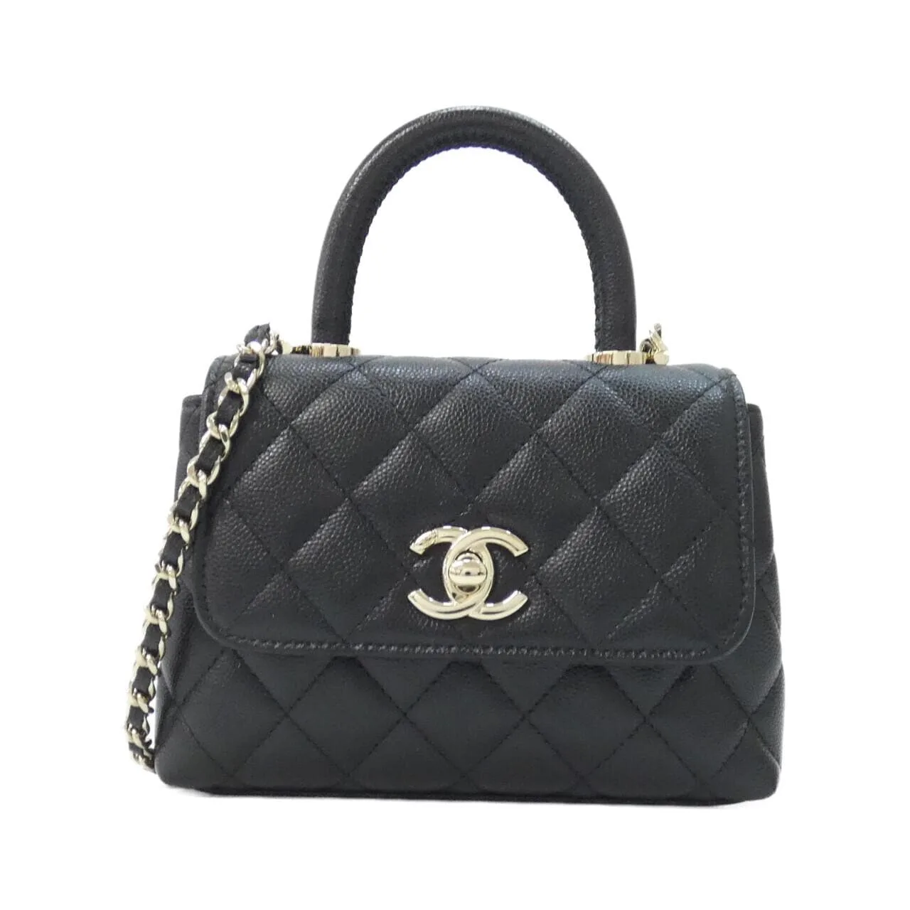CHANEL AP4244 Wallet Grained Calfskin