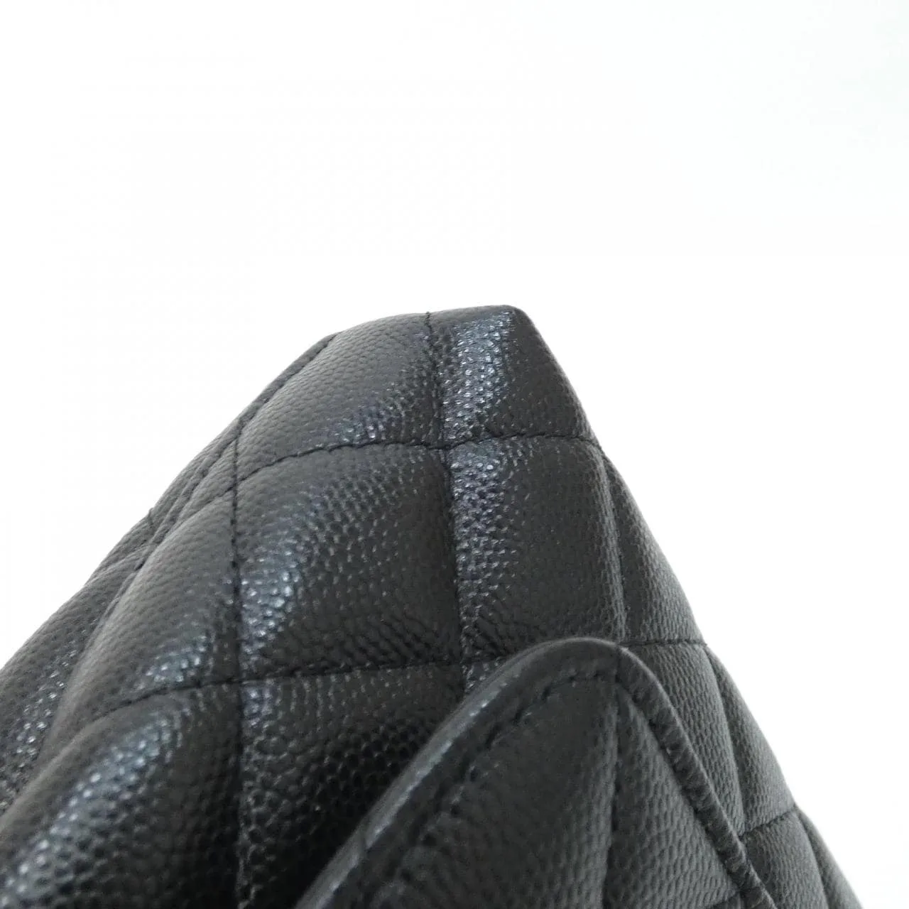 CHANEL AP4244 Wallet Grained Calfskin Black Grained Calfskin Unused - Thumbnail 4