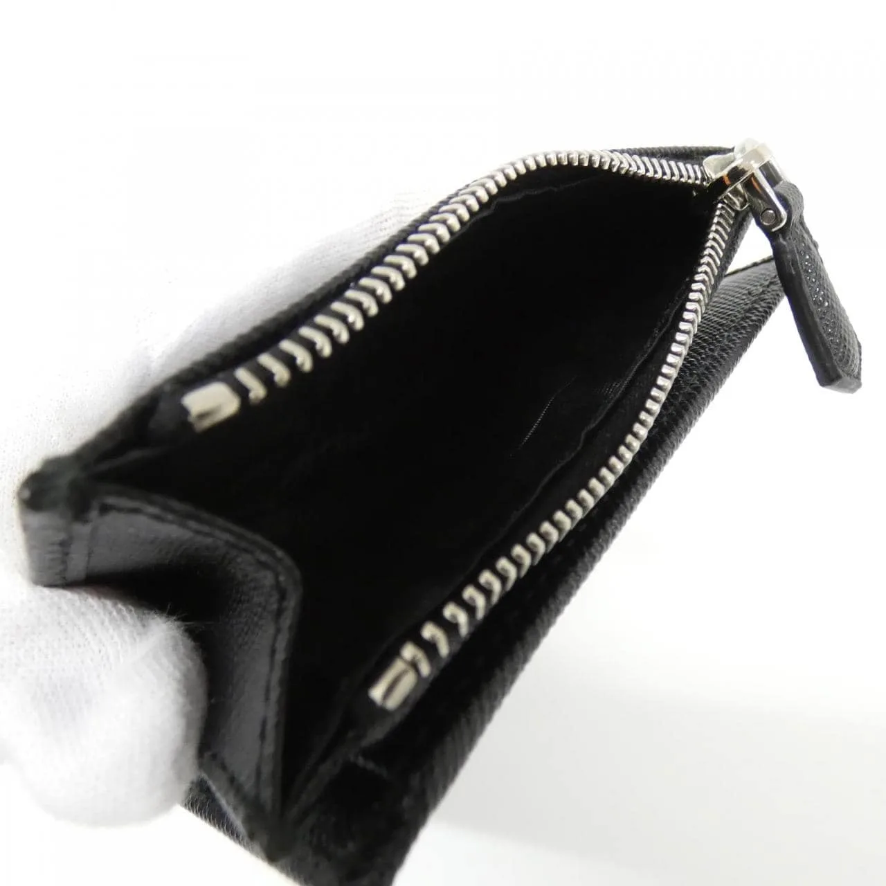 PRADA 2ML049 Wallet 黑色 中古品A - 縮圖 5