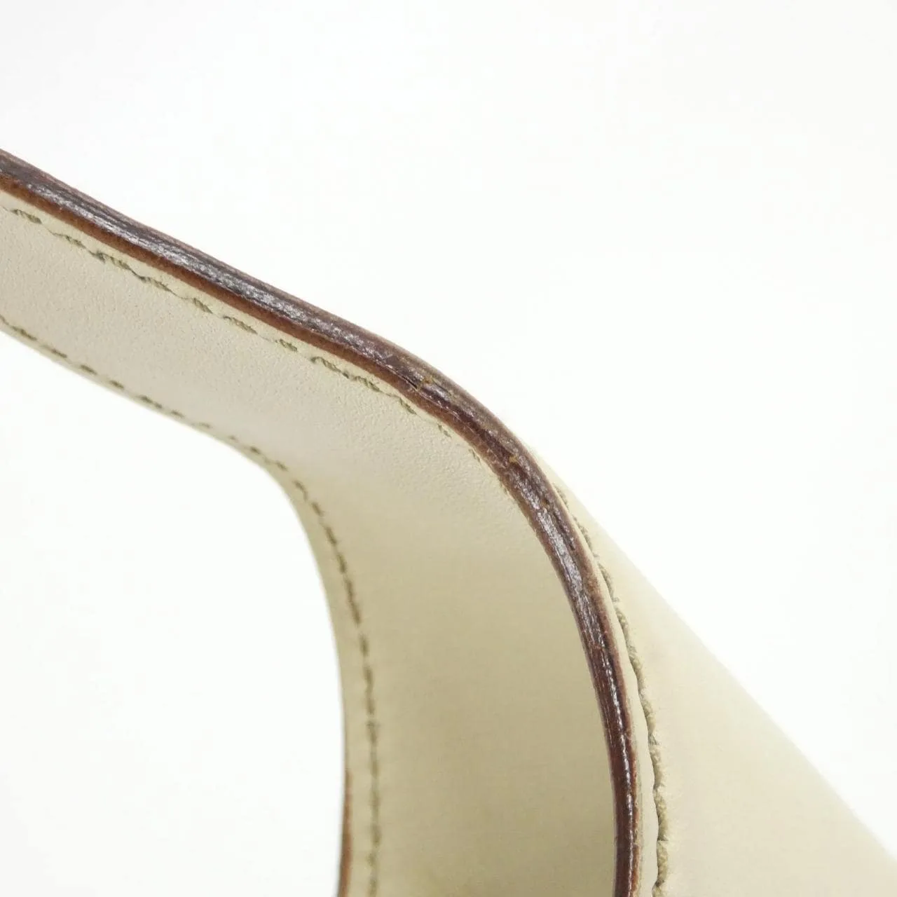 GUCCI 145778 肩背包 帆布 米色 帆布 中古品A - 縮圖 5