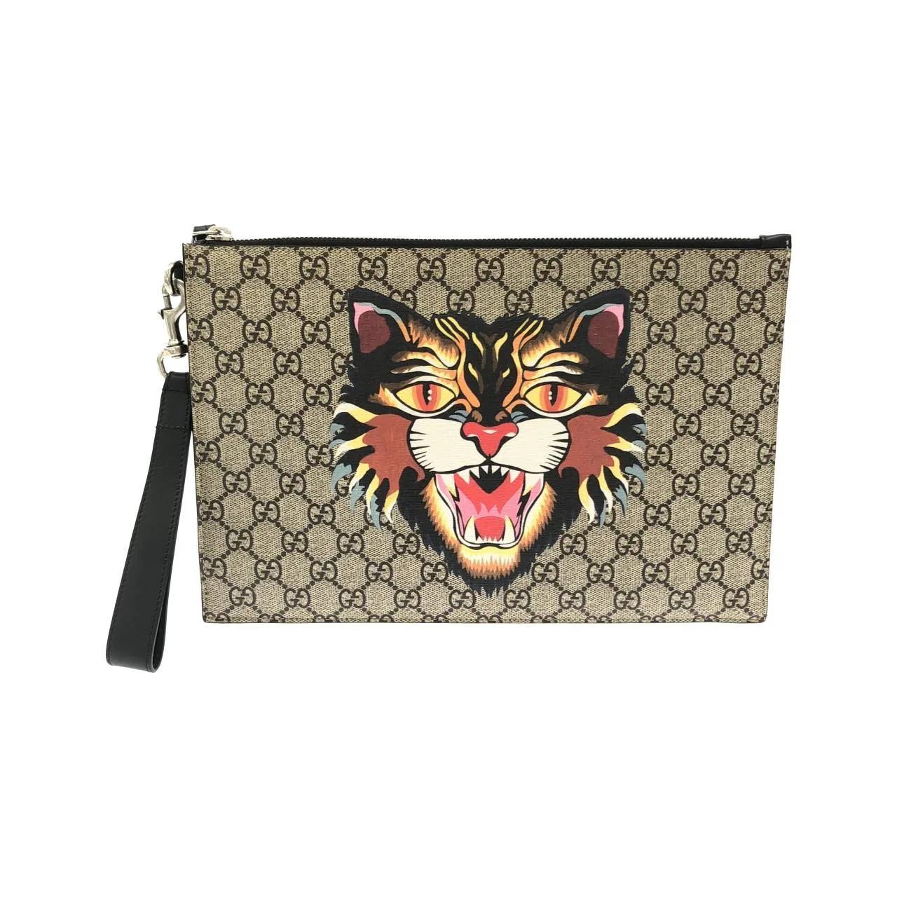 GUCCI 473904 9BB1N 手提包 帆布 Black