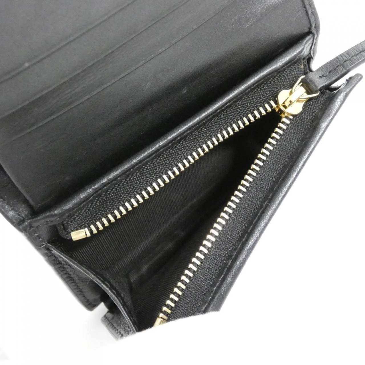 GUCCI 723786 UM8IG Wallet Leather 黑色 皮革 中古品A - 縮圖 10