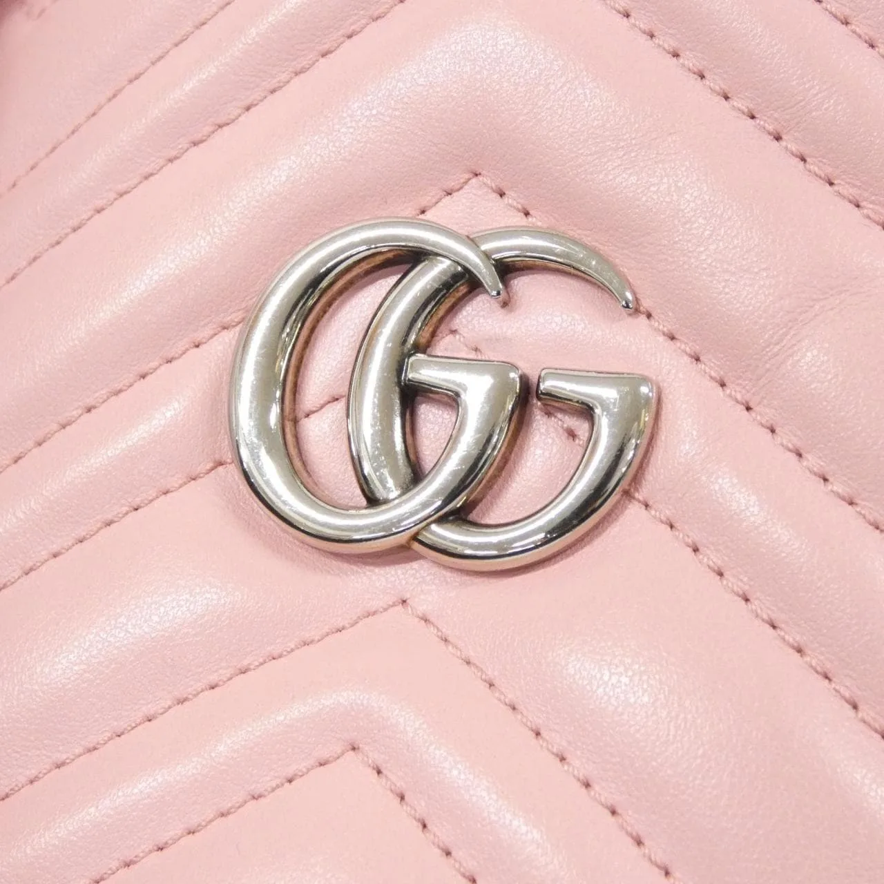 GUCCI 575163 DTDRP Shoulder Leather 黑色 皮革 中古品A - 縮圖 4