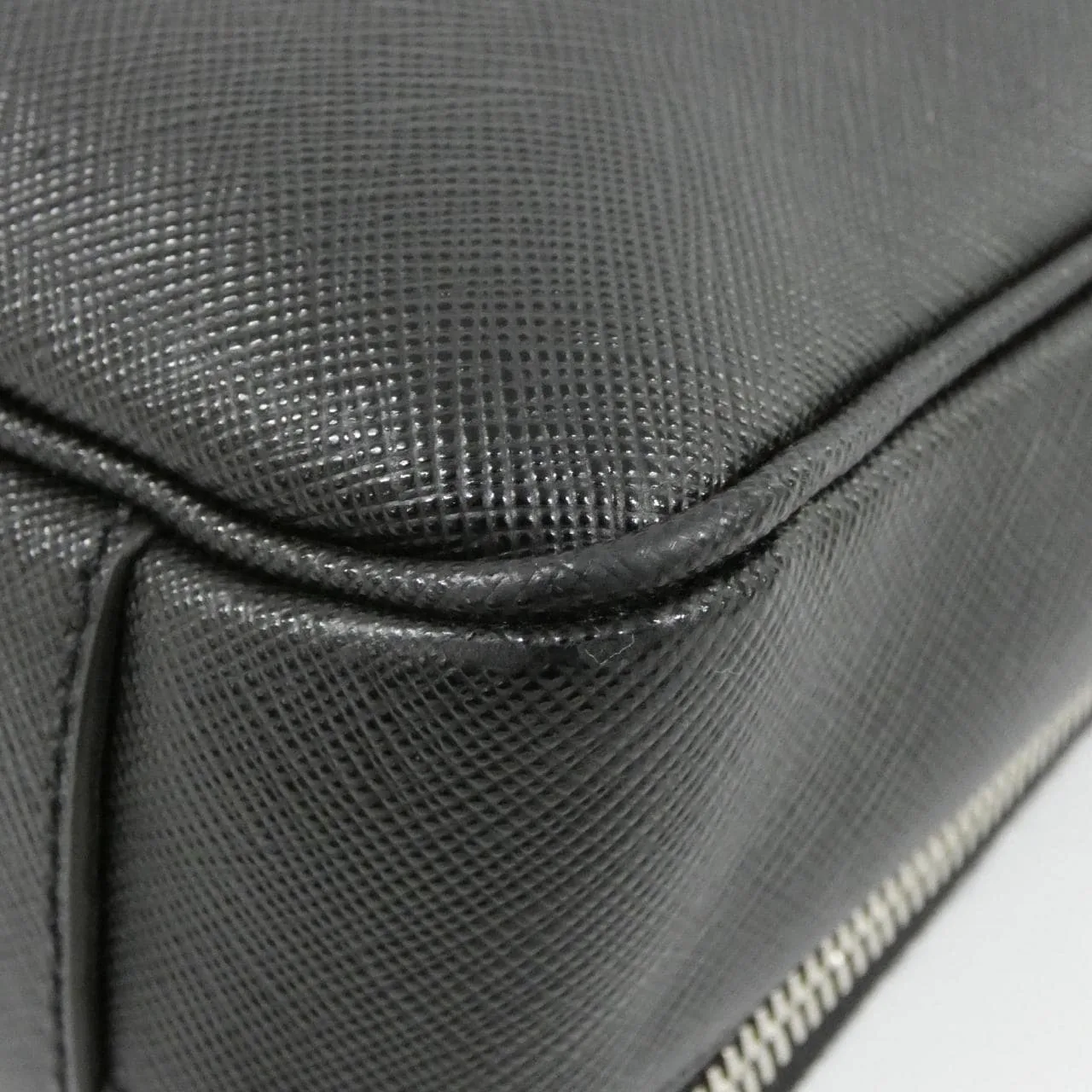 PRADA 2VE022 Handbag 黑色 中古品A - 縮圖 3