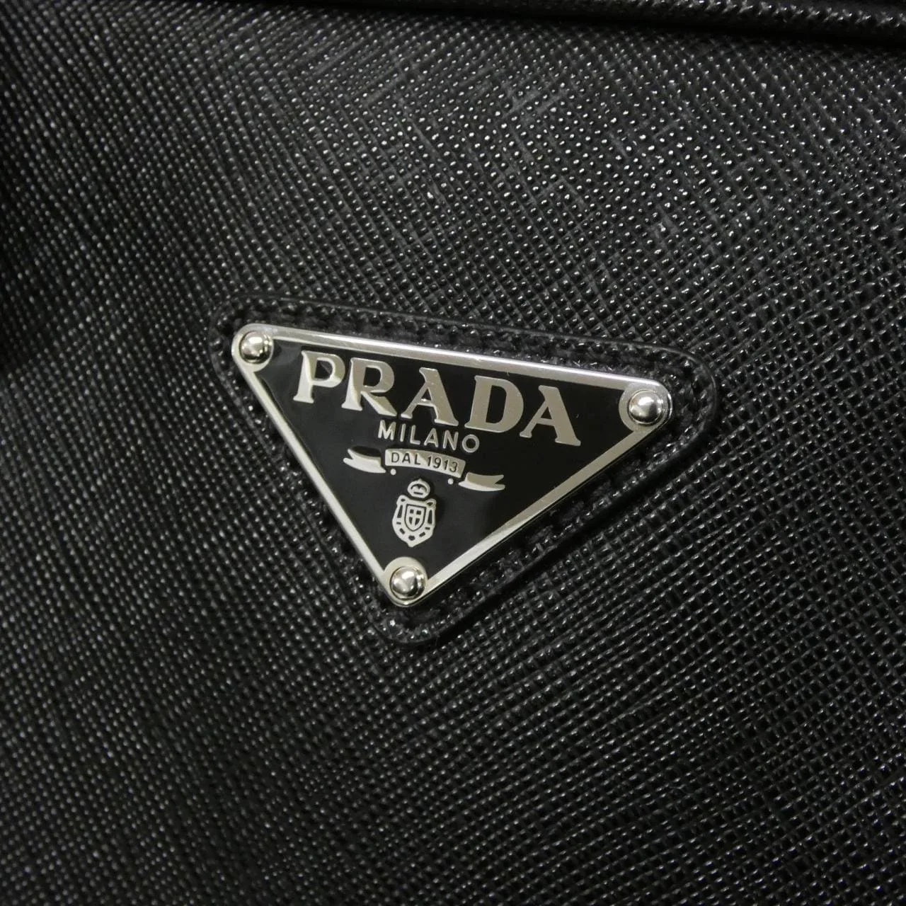 PRADA 2VE022 Handbag 黑色 中古品A - 縮圖 5