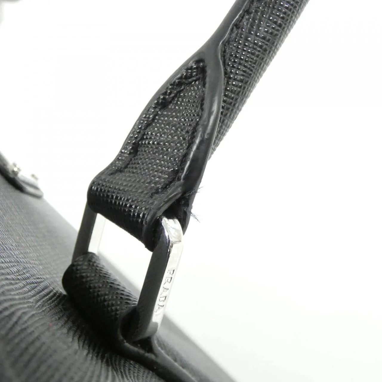 PRADA 2VE022 Handbag 黑色 中古品A - 縮圖 8