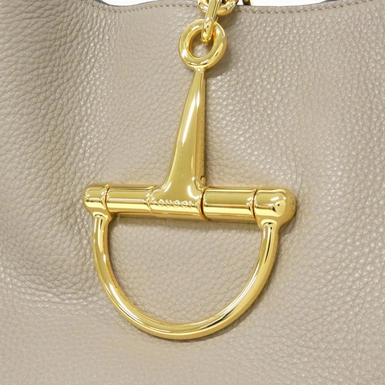 GUCCI 837466 AAEAO Shoulder Leather 黑色 皮革 中古品A - 縮圖 4