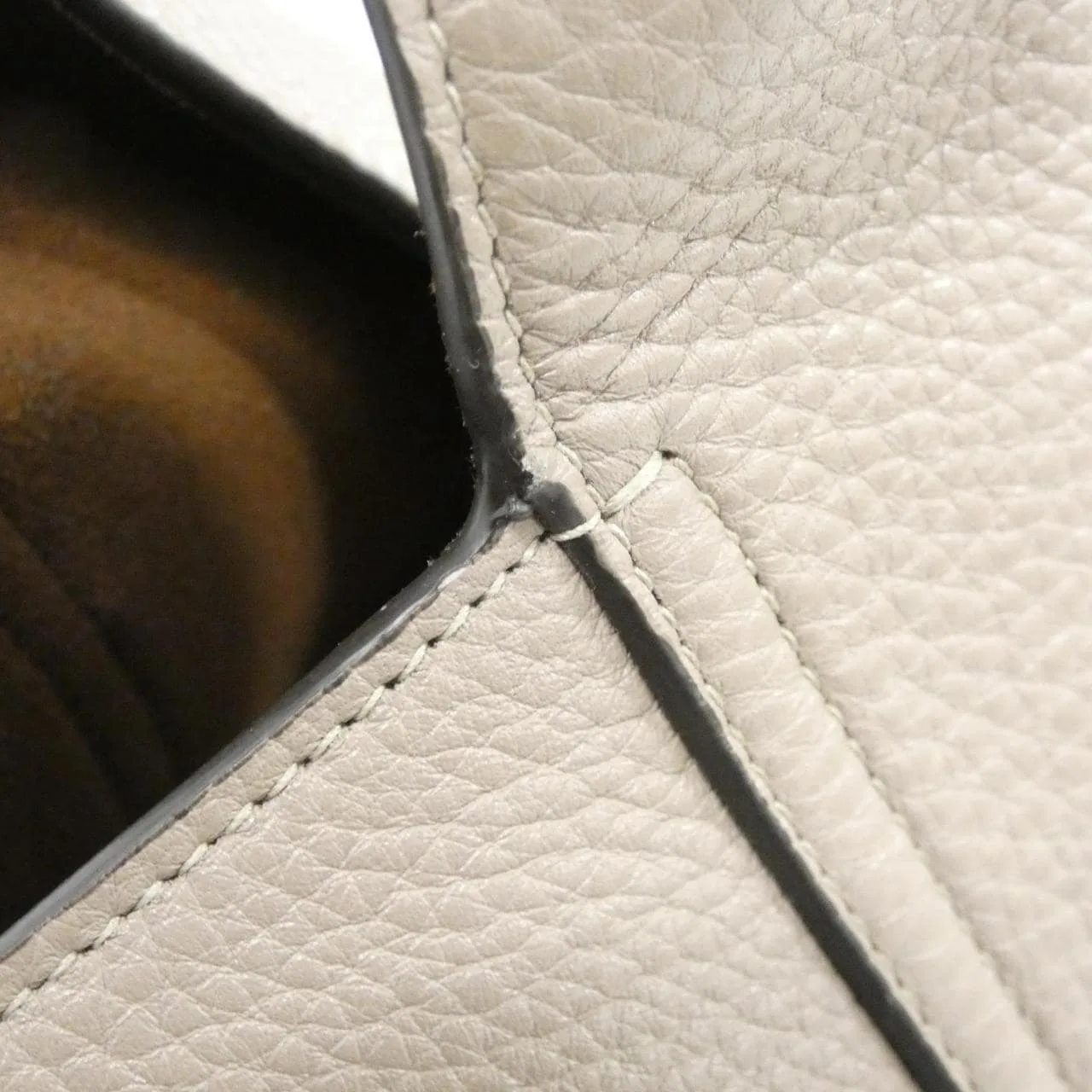 GUCCI 837466 AAEAO Shoulder Leather 黑色 皮革 中古品A - 縮圖 5