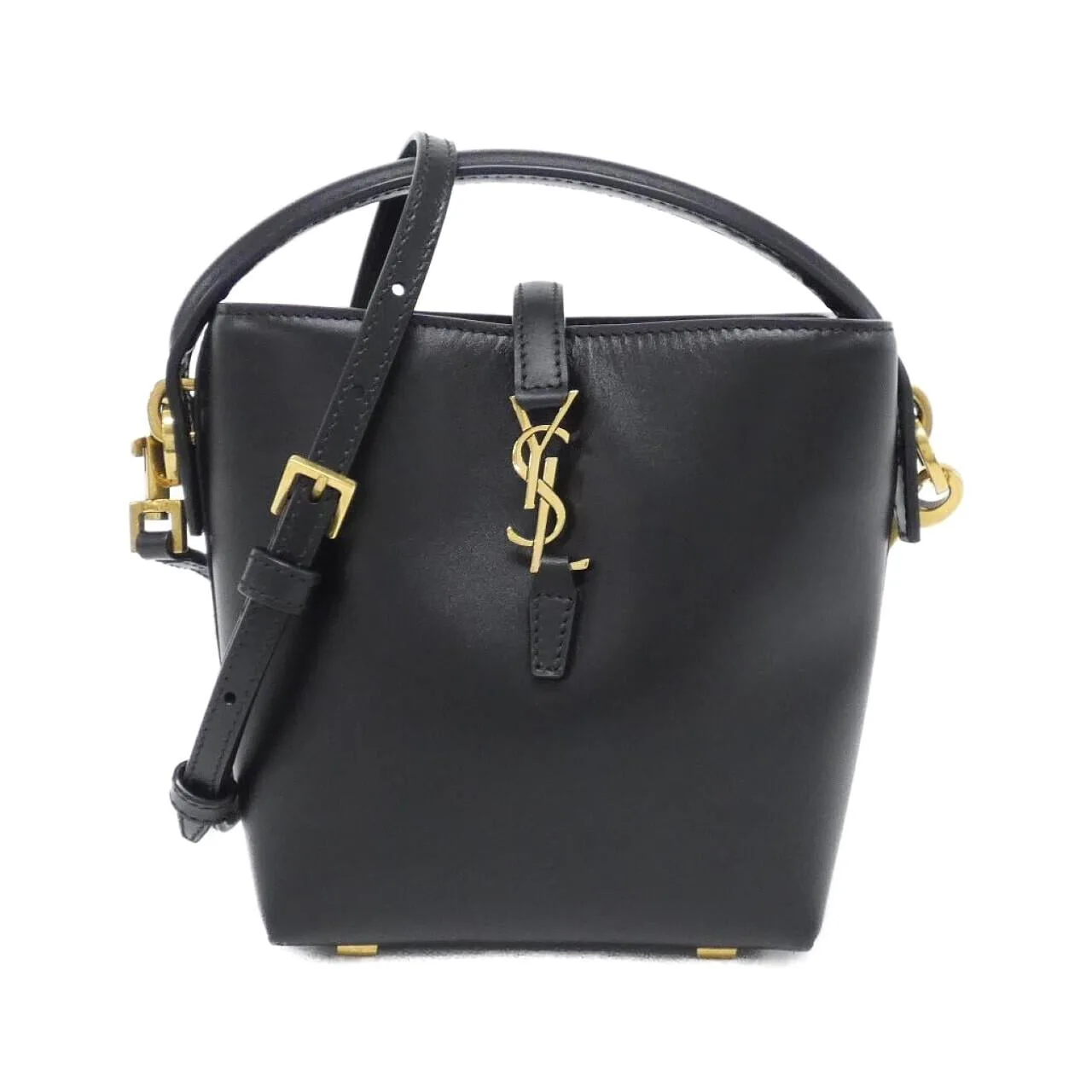 SAINT LAURENT 765870 2R20W Handbag Lambskin Black