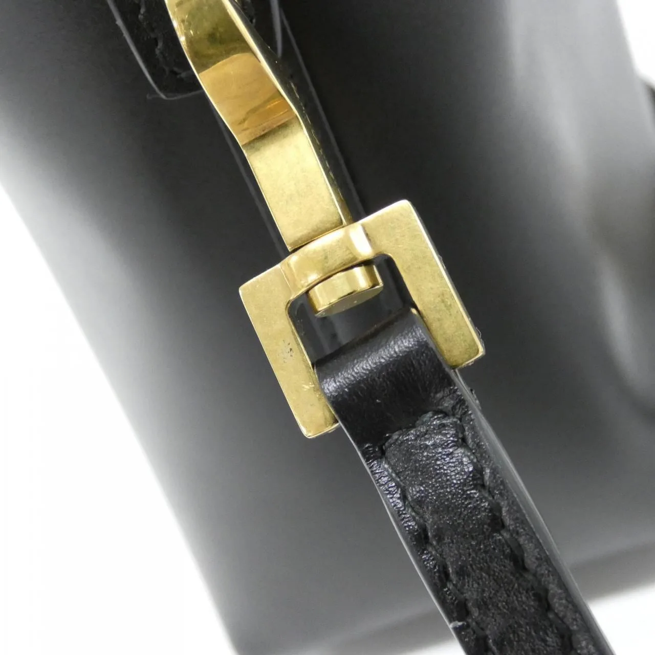 SAINT LAURENT 765870 2R20W Handbag Lambskin 黑色 羊皮 中古品A - 縮圖 5