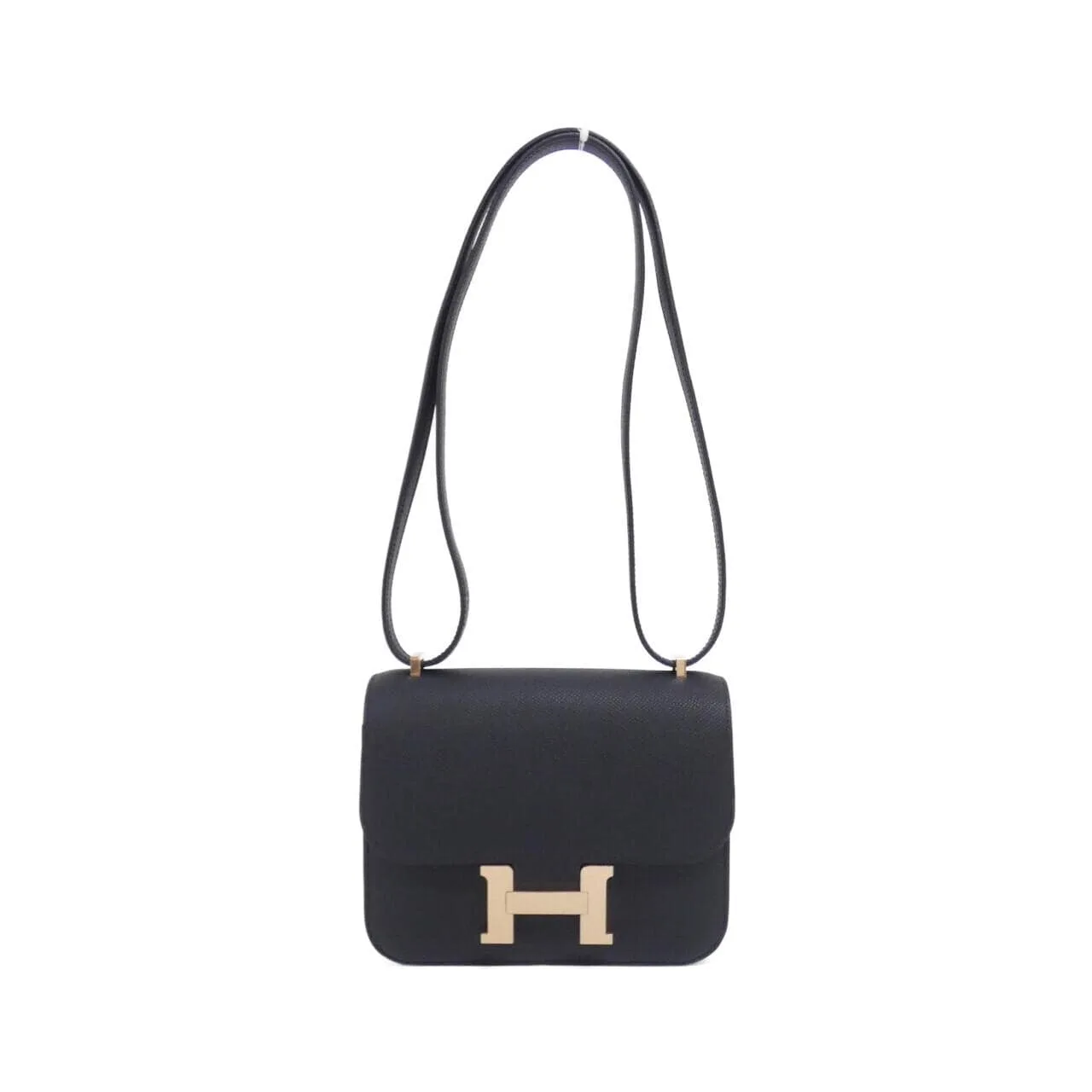 HERMES Constance 083905CD Shoulder Epsom Black
