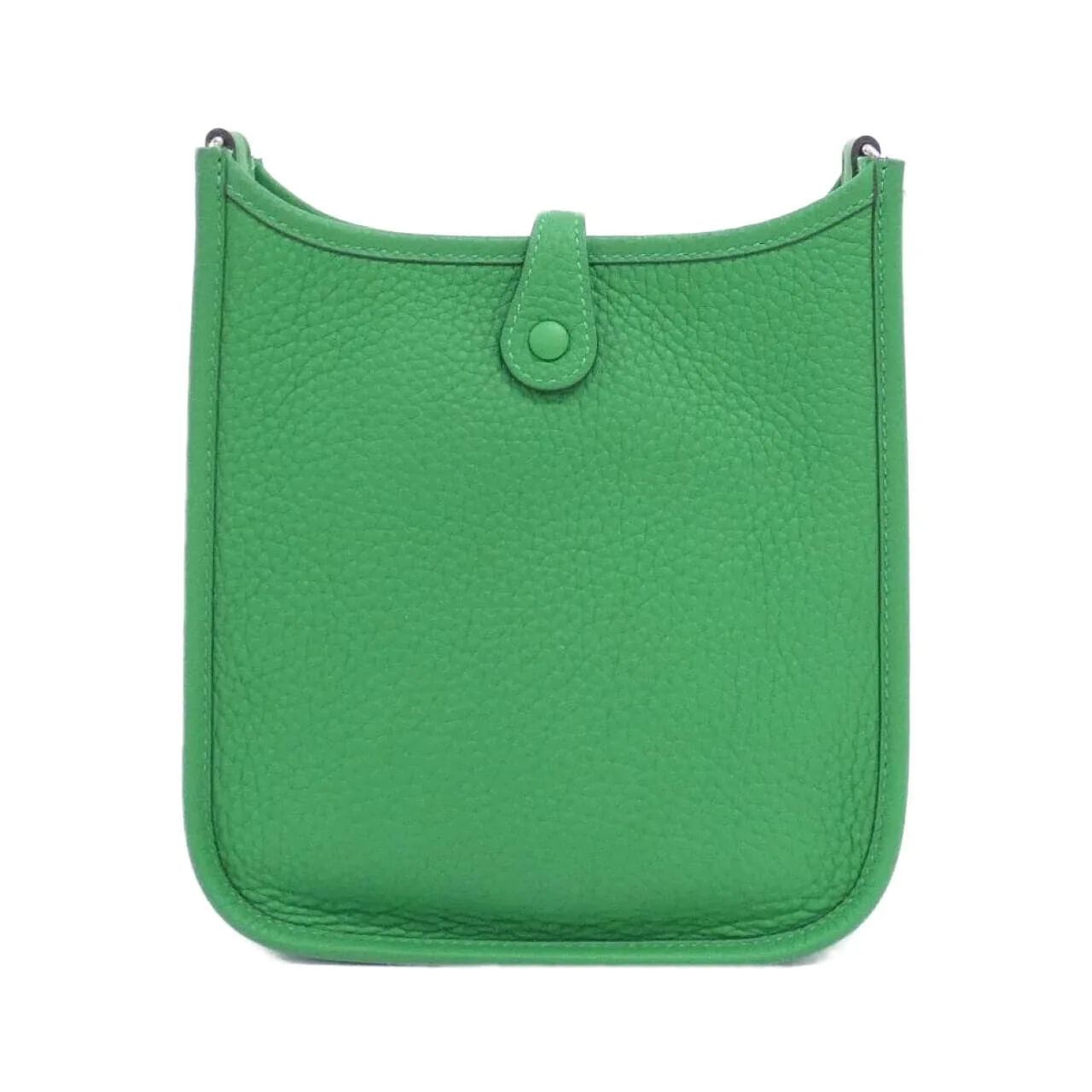 HERMES Evelyne 069426CK Shoulder Clemence Black Clemence Leather Rank A - Thumbnail 2