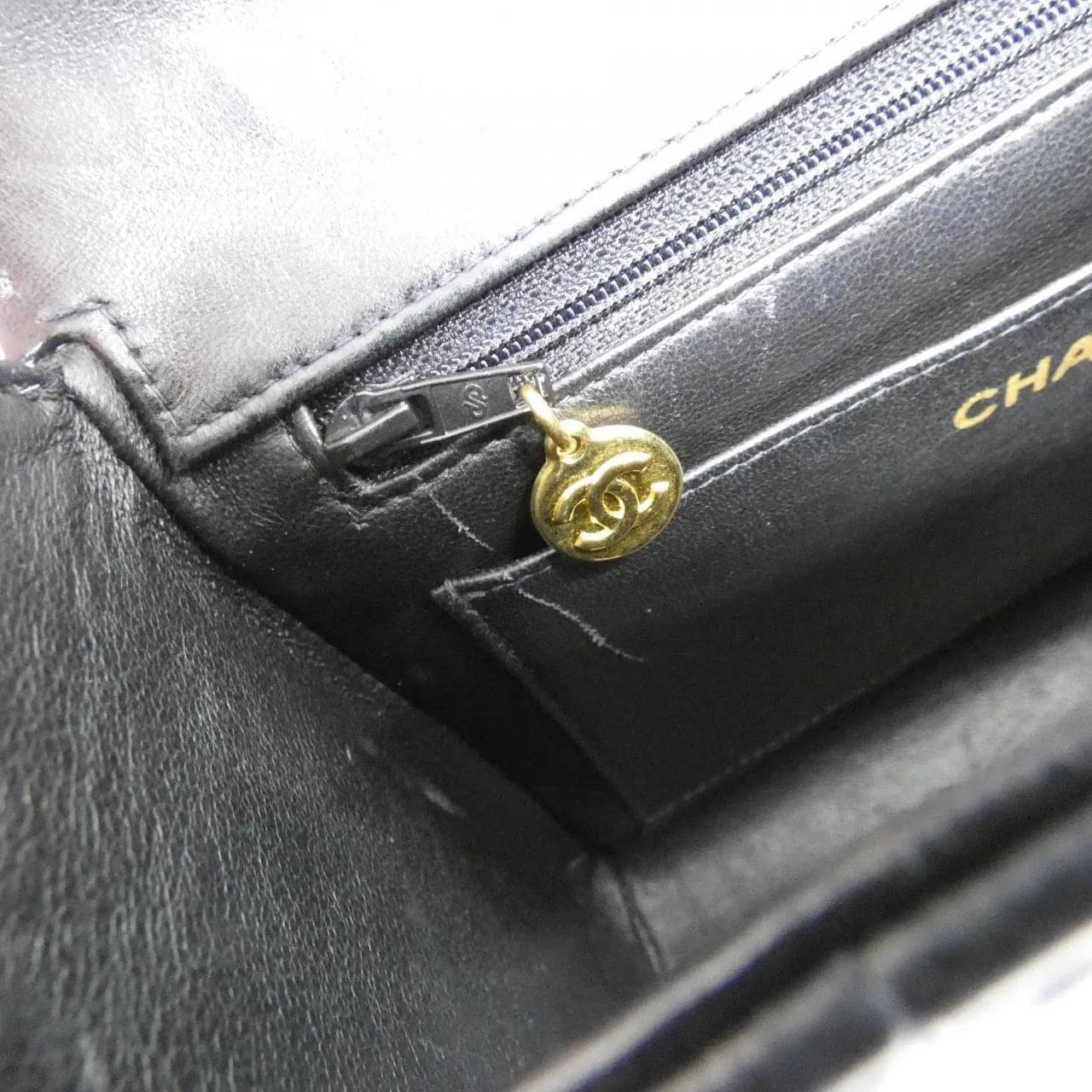 CHANEL Handbag Lambskin