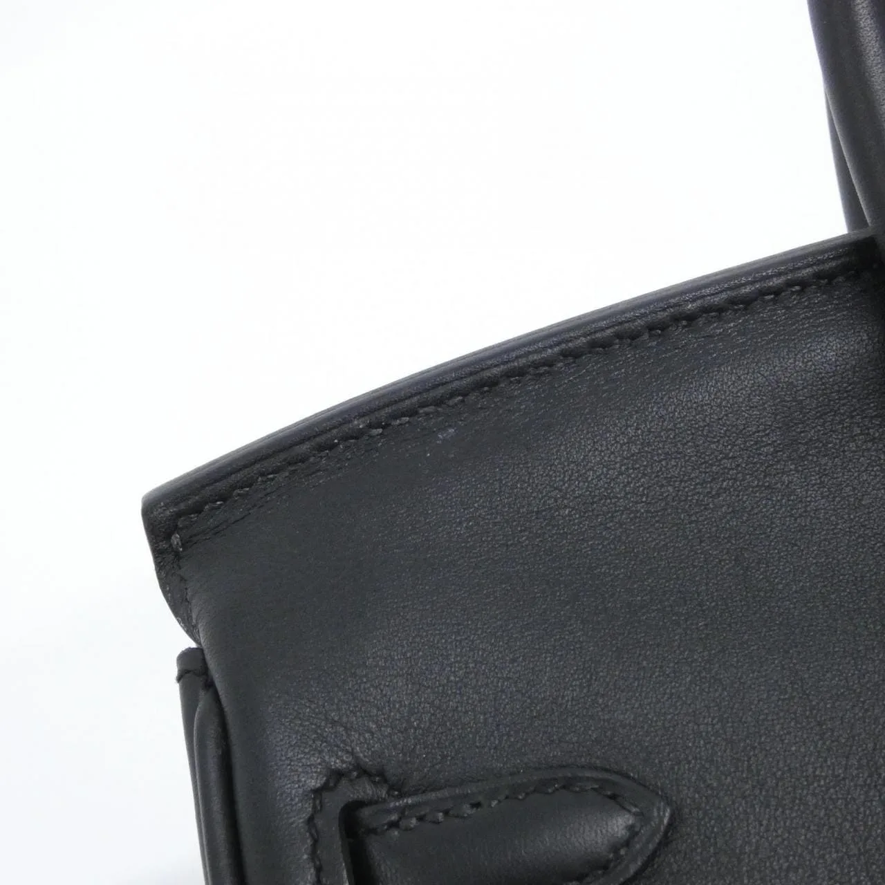 HERMES Birkin 049362CC Handbag Swift Black Swift Leather Rank A - Thumbnail 5