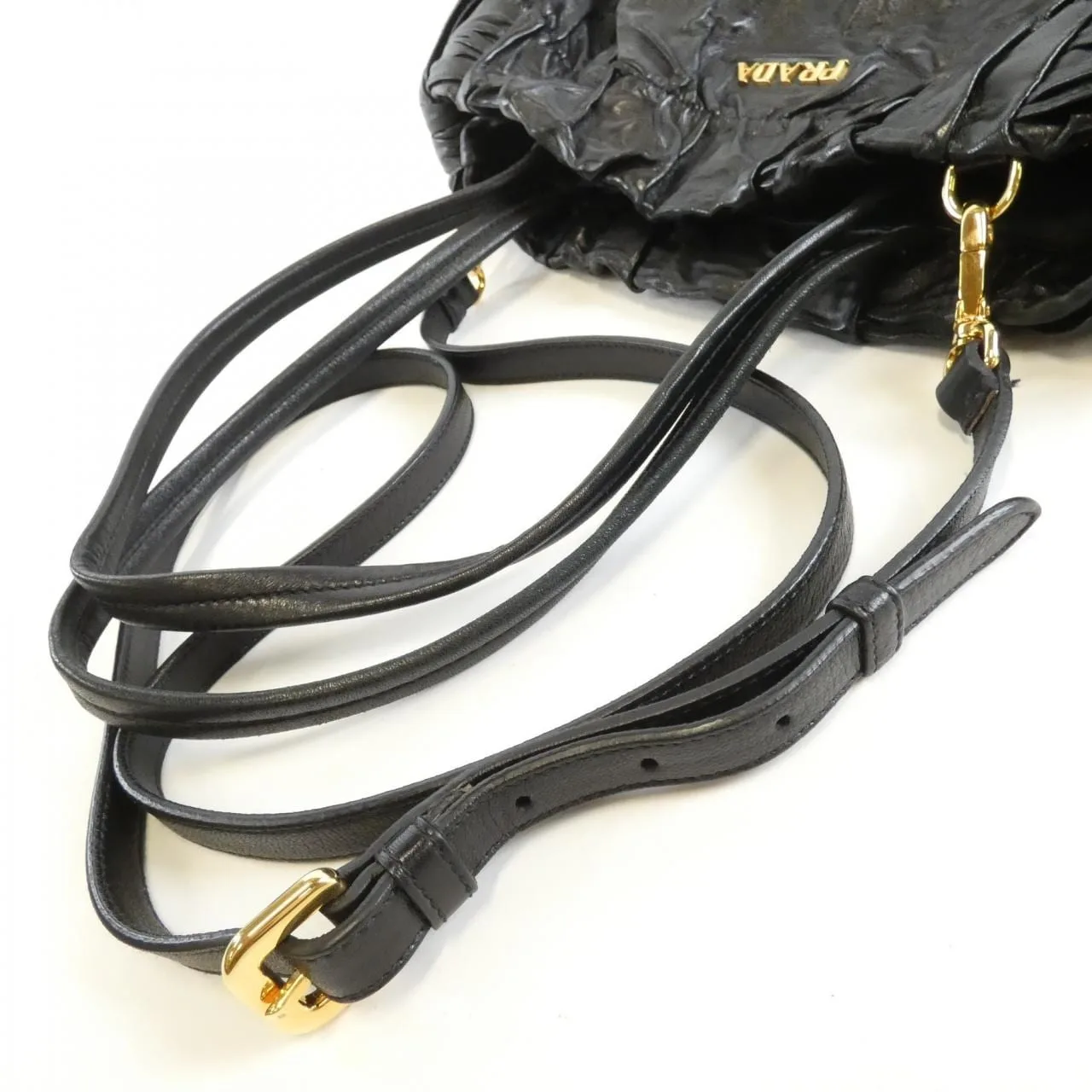 PRADA BR4230 Shoulder 黑色 中古品B - 縮圖 8