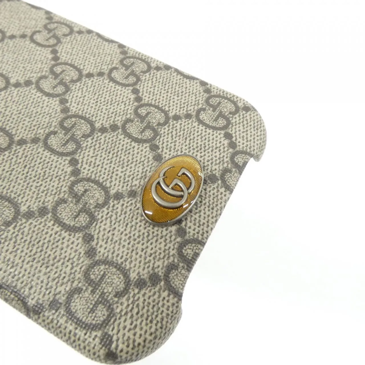 GUCCI 701331 K5I0S Wallet Canvas 黑色 帆布 中古品A - 縮圖 2