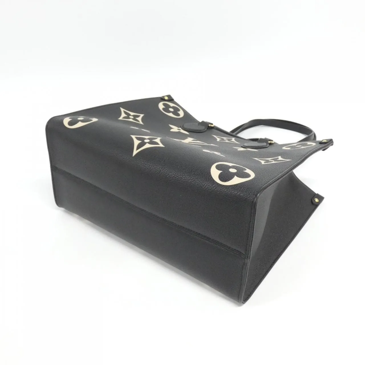 LOUIS VUITTON OnTheGo M45495 Handbag Monogram 黑色 Monogram 中古品A - 縮圖 2
