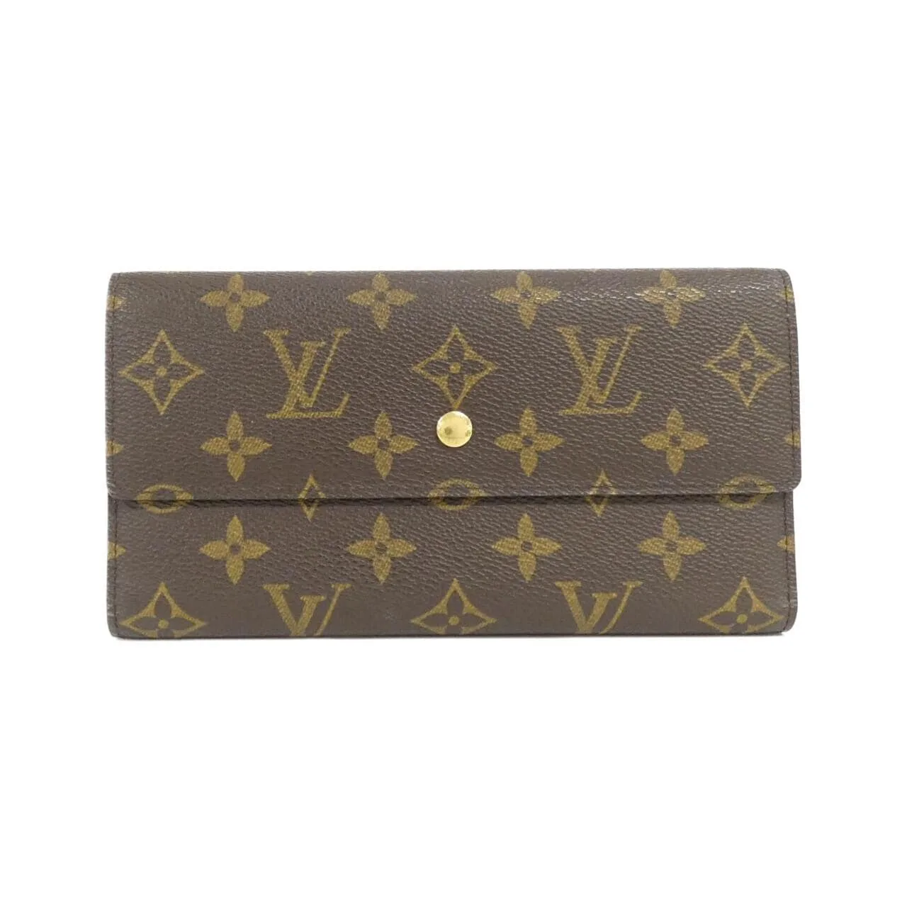 LOUIS VUITTON M61215 Wallet Monogram Black